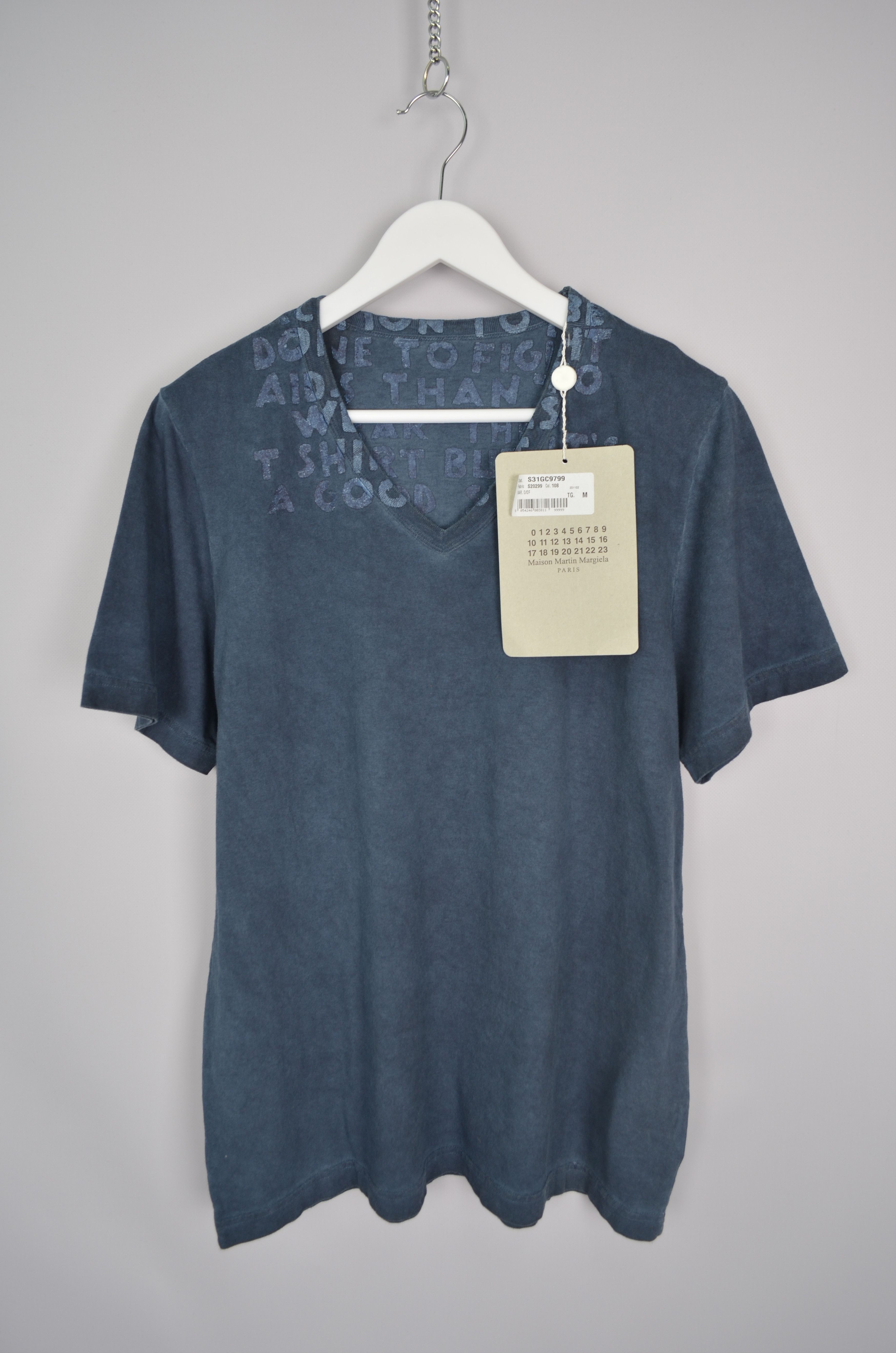 Maison Martin Margiela AIDS Awareness Garment Dyed T-Shirt