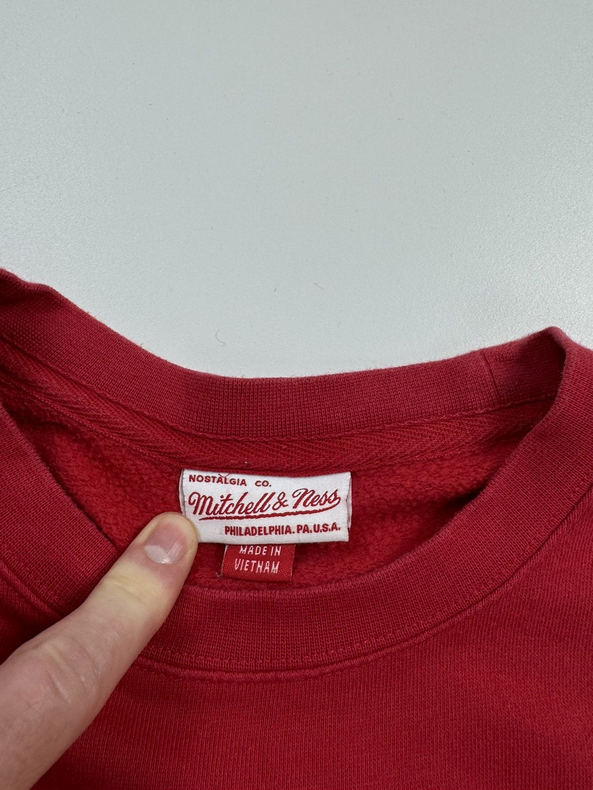 Mitchell & Ness Chicago Bulls Sweatshirt Mitchell&Ness long sleeve pullover Size US L / EU 52-54 / 3 - 4 Thumbnail