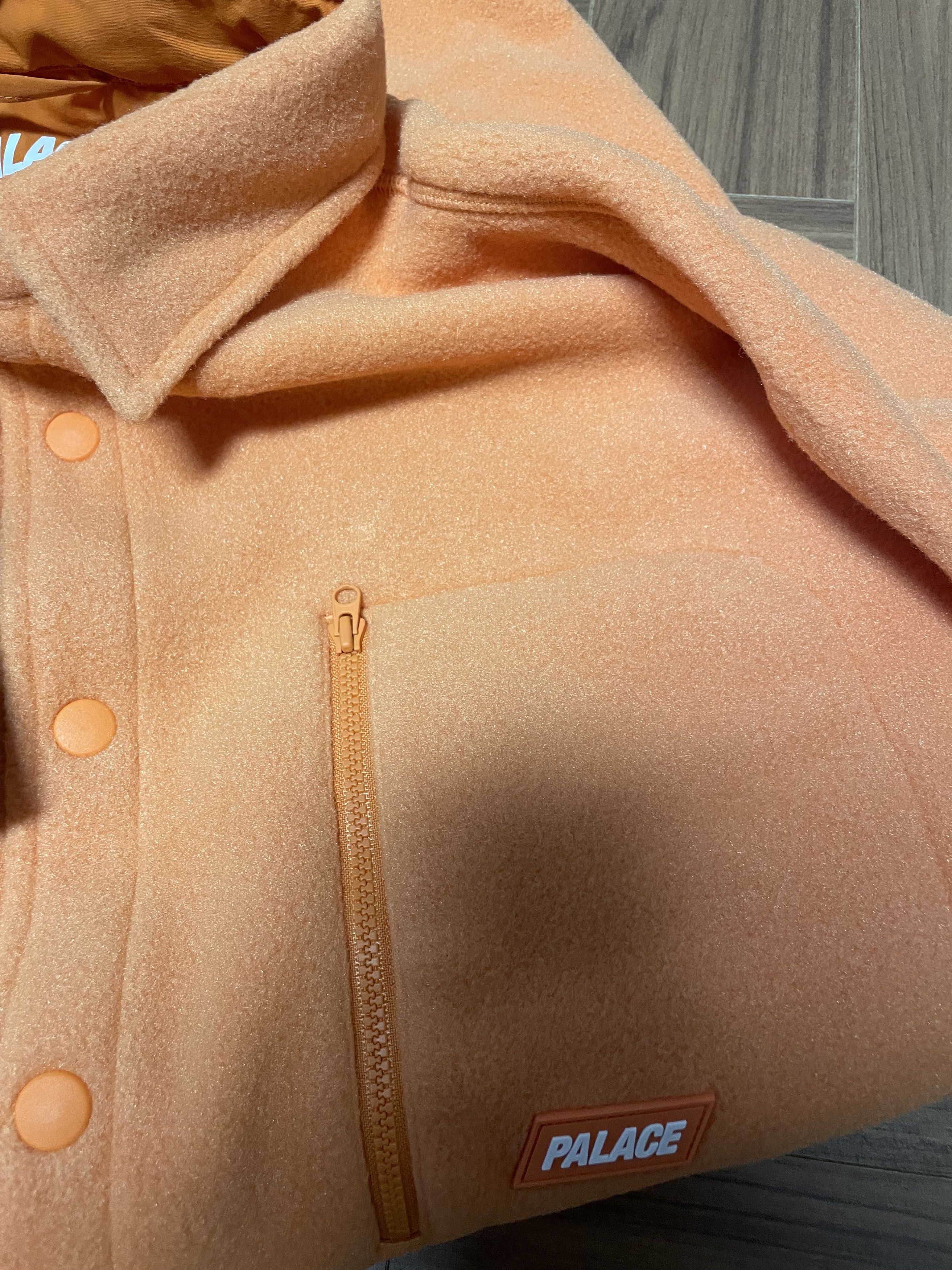 Palace Palace Polartec Lazer Overshirt Orange - 22FW Size US M / EU 48-50 / 2 - 6 Thumbnail