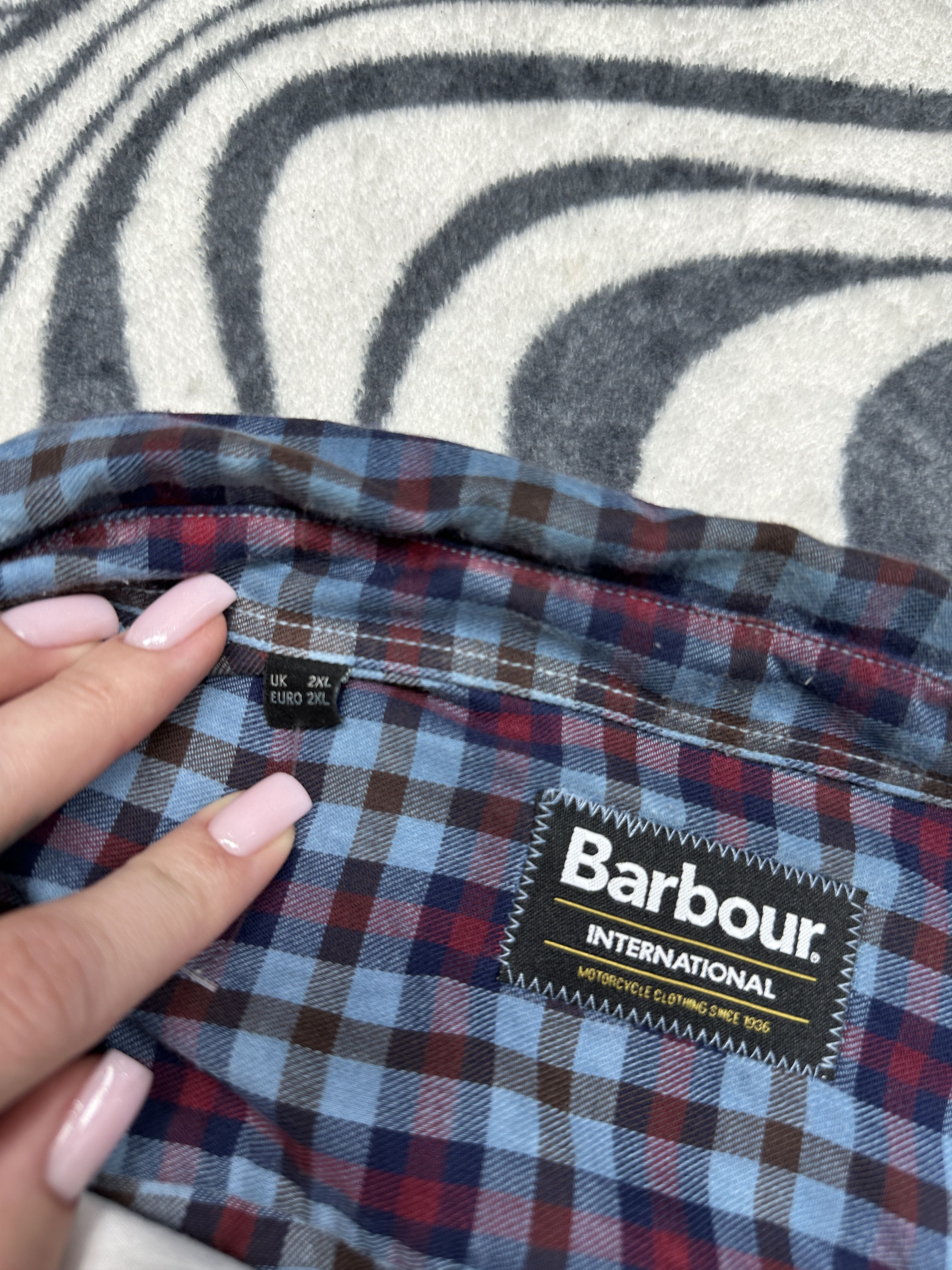 Barbour Barbour International Mens Flannel Plaid Shirt Size US XXL / EU 58 / 5 - 3 Thumbnail