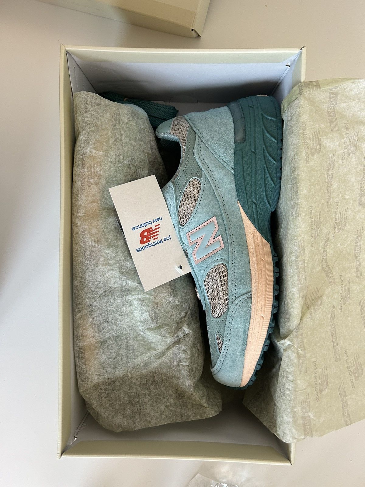 Joe Freshgoods × New Balance New Balance 993 x Joe Fresh Goods Arctic Blue Size US 7 / IT 37 - 7 Thumbnail