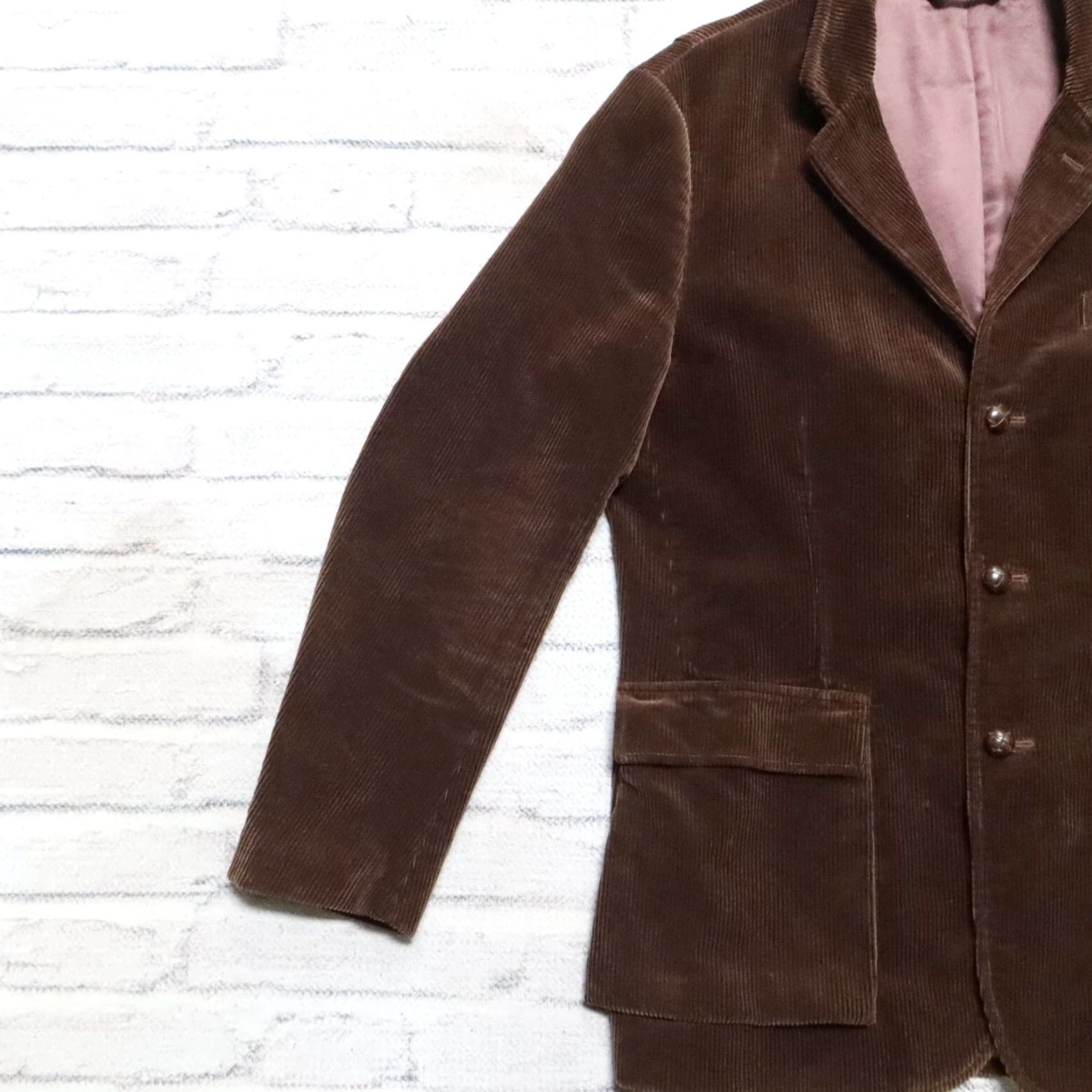 Ralph Lauren VINTAGE Polo Ralph Lauren Corduroy Blazer Sports Coat Jacket L Brown Mens Size US L / EU 52-54 / 3 - 4 Thumbnail