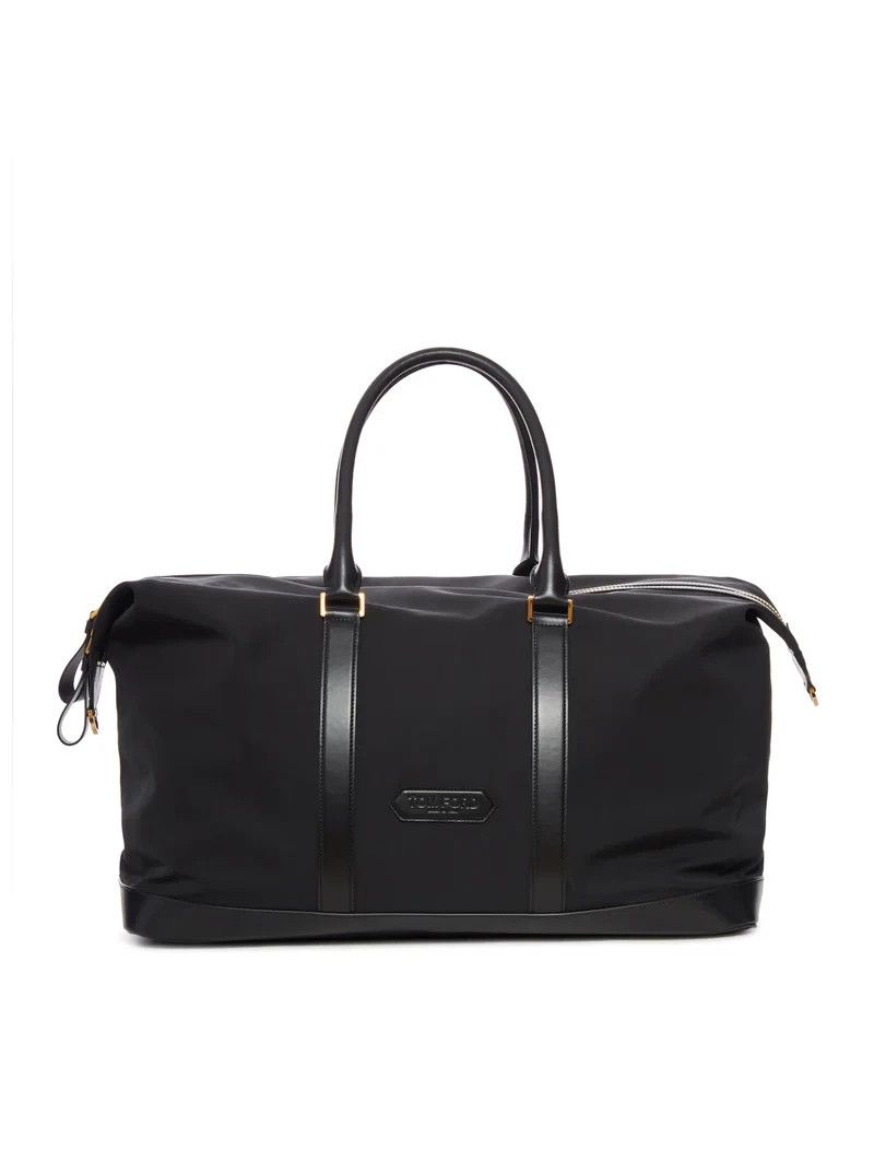 Tom Ford TOM FORD Black Recycled Nylon Duffle Bag New Authentic Size ONE SIZE - 1 Thumbnail