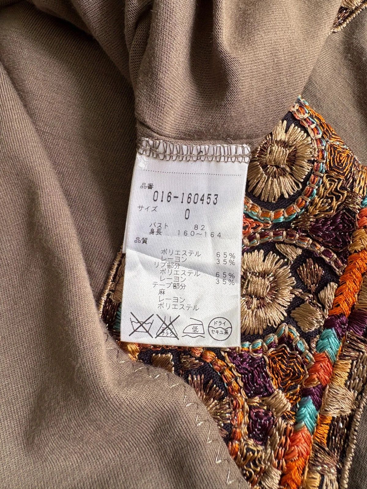 Vivienne Tam Vivivenne Tam Embroidery Top Size ONE SIZE - 8 Thumbnail