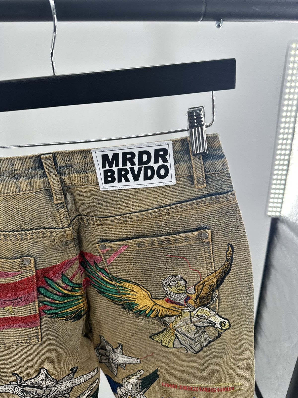 Who Decides War WHO DECIDES WAR Liberty Denim Jeans Size US 32 / EU 48 - 11 Thumbnail
