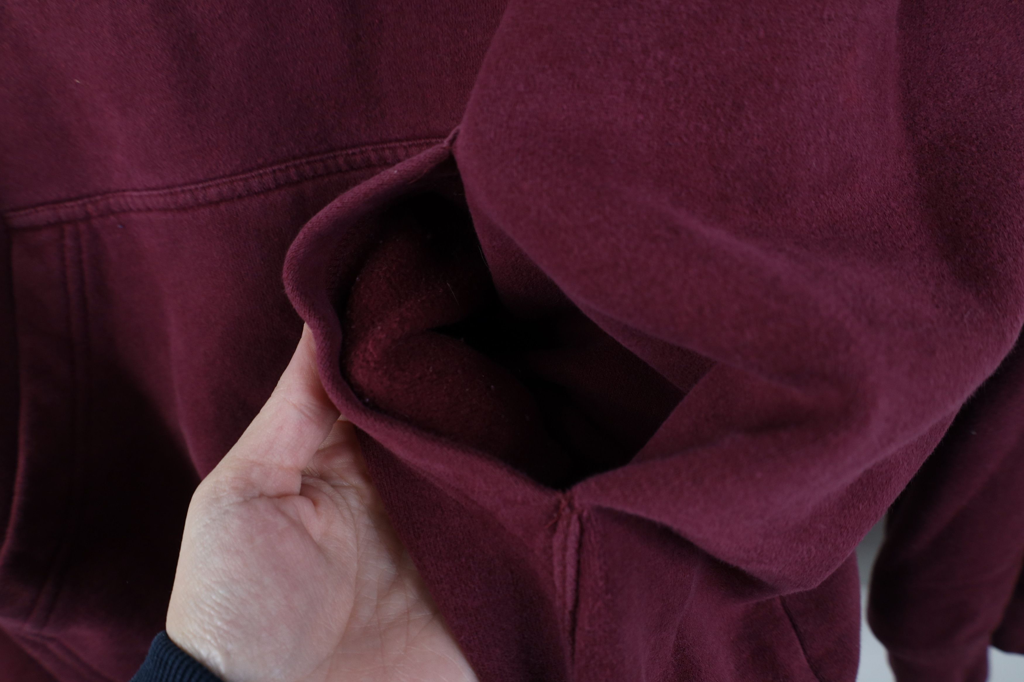 Aeropostale Vintage 90s Y2K Aeropostale Spell Athletics Hoodie Maroon Size US XL / EU 56 / 4 - 8 Thumbnail