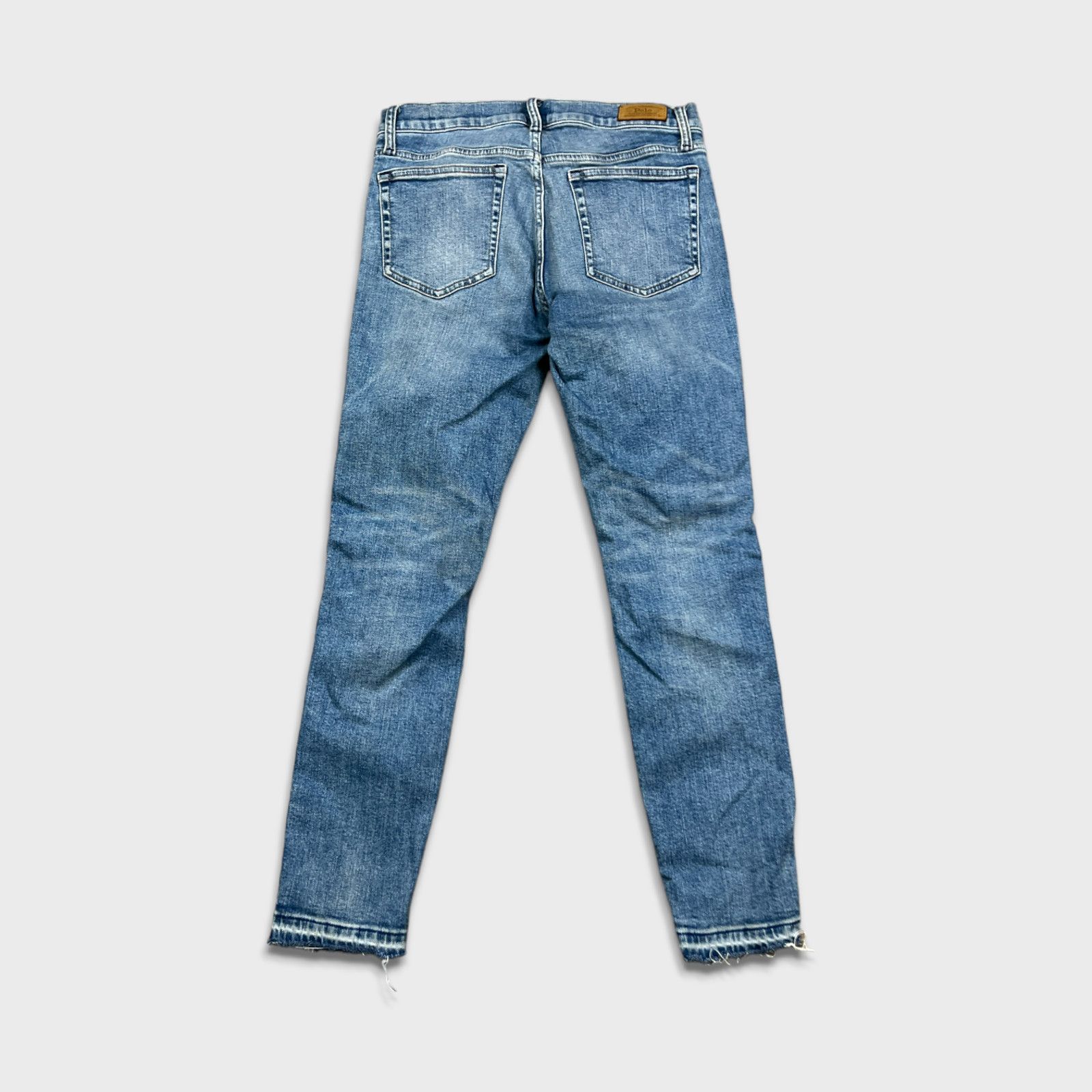 Polo Ralph Lauren × Ralph Lauren × Vintage Polo Ralph Lauren Jeans sz 28 Tompkins Mid Rise Skinny Denim Size 28" / US 6 / IT 42 - 5 Thumbnail