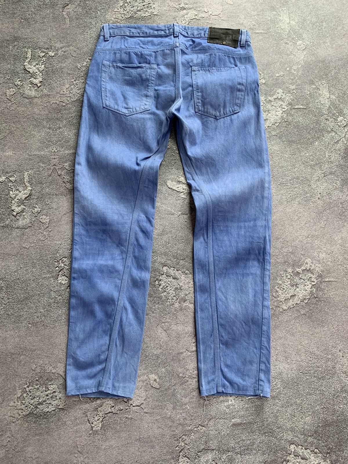 Diesel × Diesel Black Gold Diesel Black/Gold Demin Blue Pants Made in Italy size33 Size US 33 - 7 Thumbnail