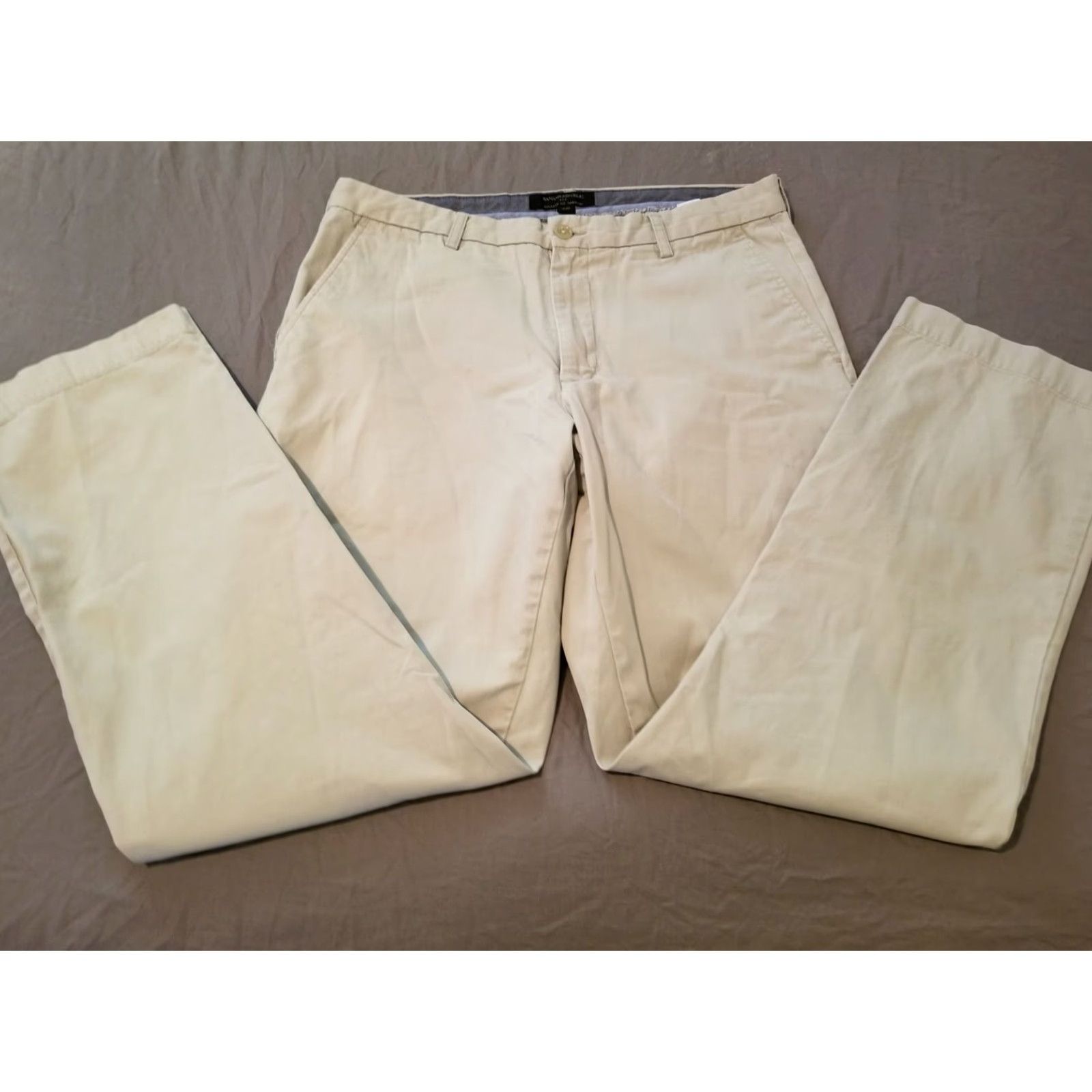 Banana Republic Banana Republic Pants Chino Men's 36x34 Beige Cotton Slacks Trousers 36x32 Regular Inseam 34 Size US 36 / EU 52 - 3 Thumbnail