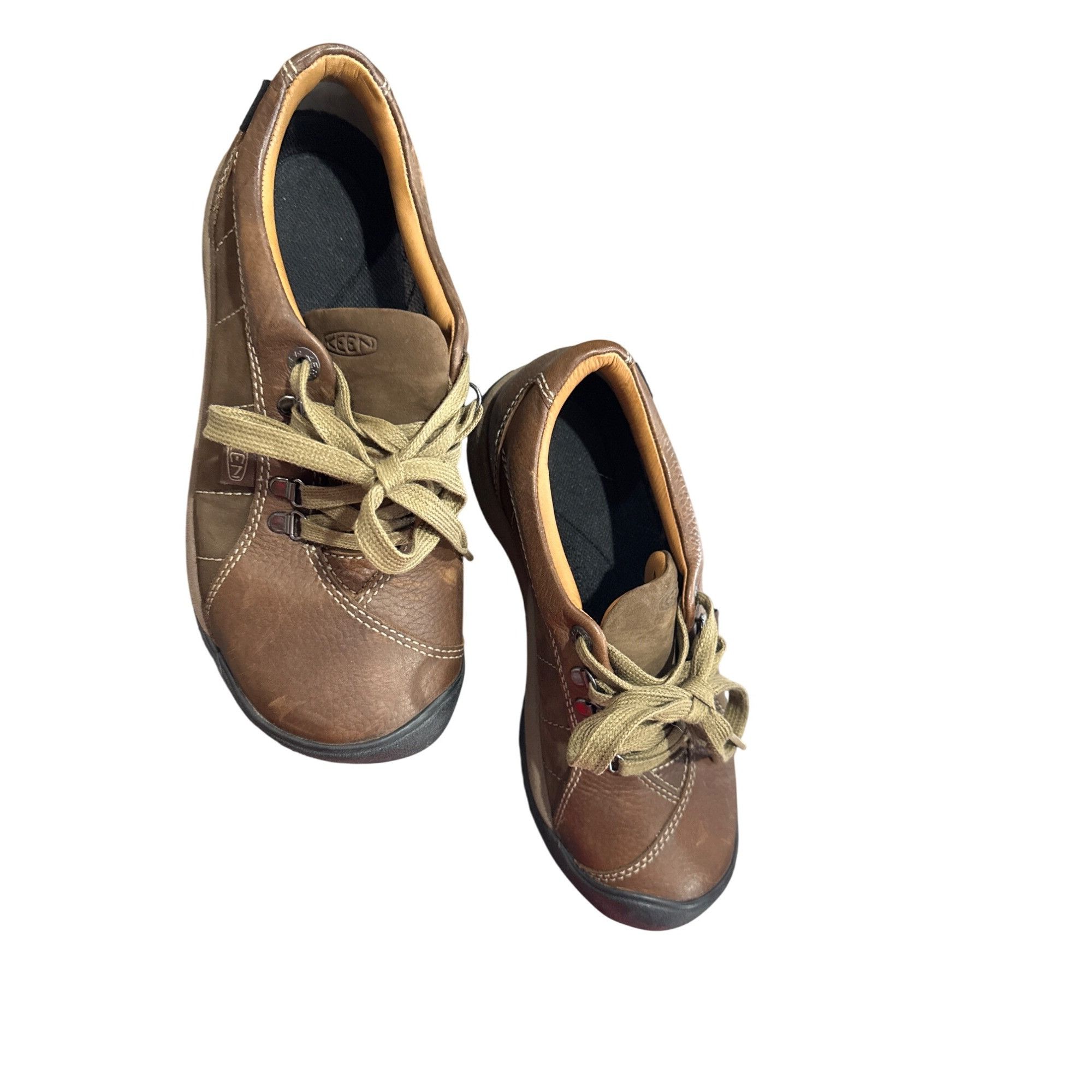 KEEN Keen Presidion Womens Brown Leather Hiking shoes Size 7 SKU Size US 7 / IT 37 - 15 Thumbnail