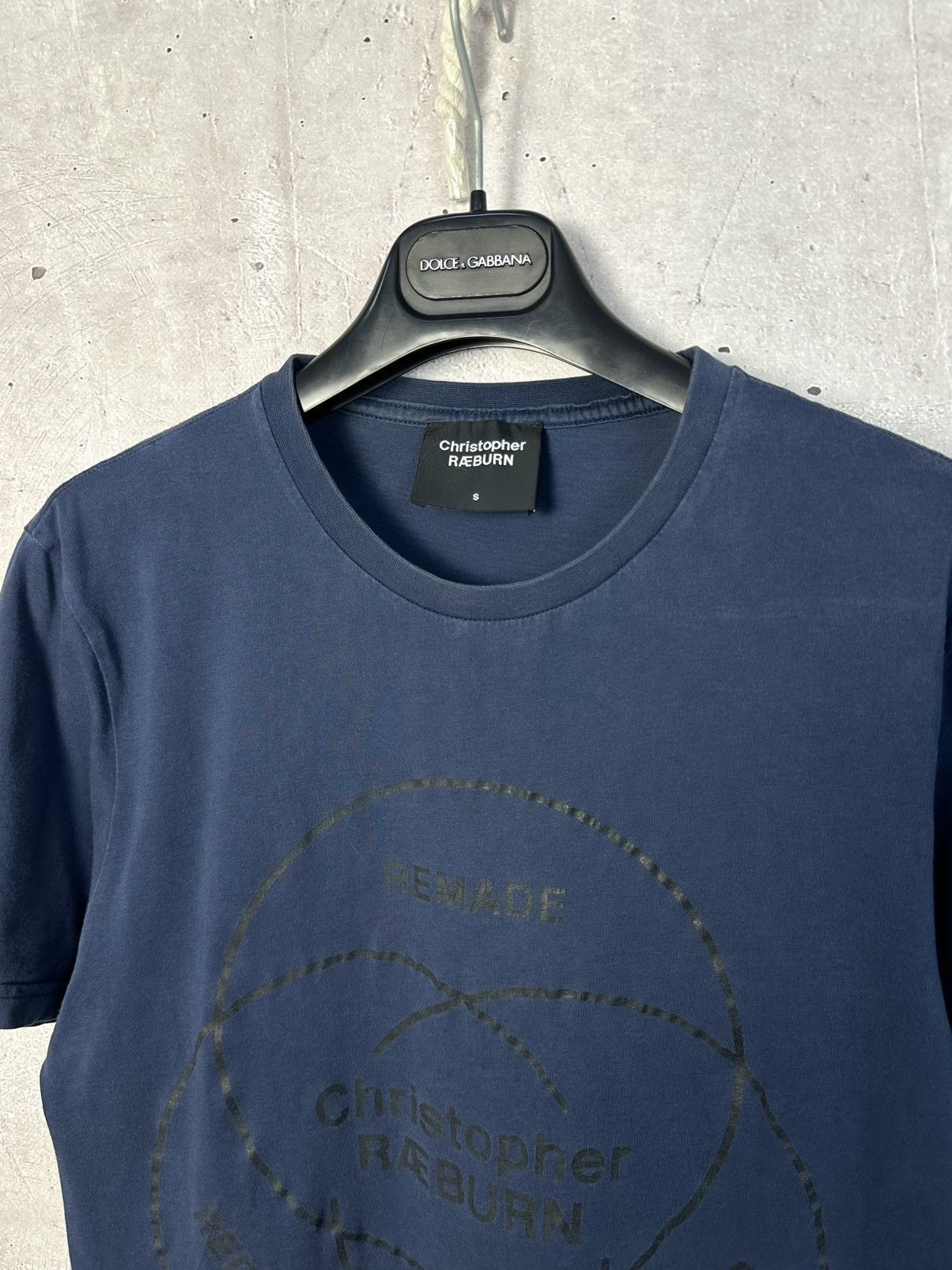 Christopher Raeburn Christopher Reaburn Printed Logo Blue Short Sleeve T-shirt Size US S / EU 44-46 / 1 - 4 Thumbnail