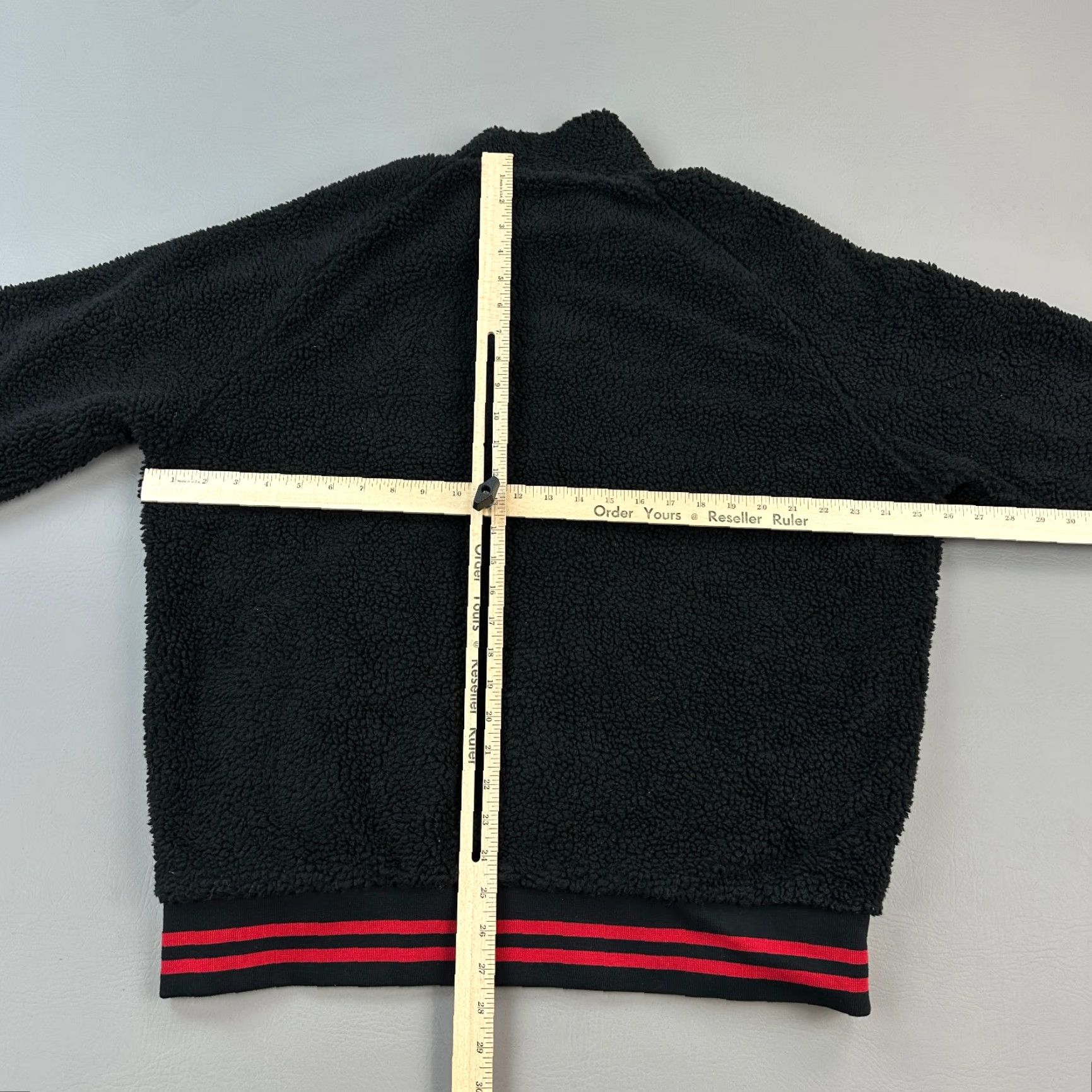 Polo Ralph Lauren Polo Ralph Lauren Jacket Mens Large Black Full Zip Retro Deep Pile Sherpa Talon Size US L / EU 52-54 / 3 - 7 Thumbnail