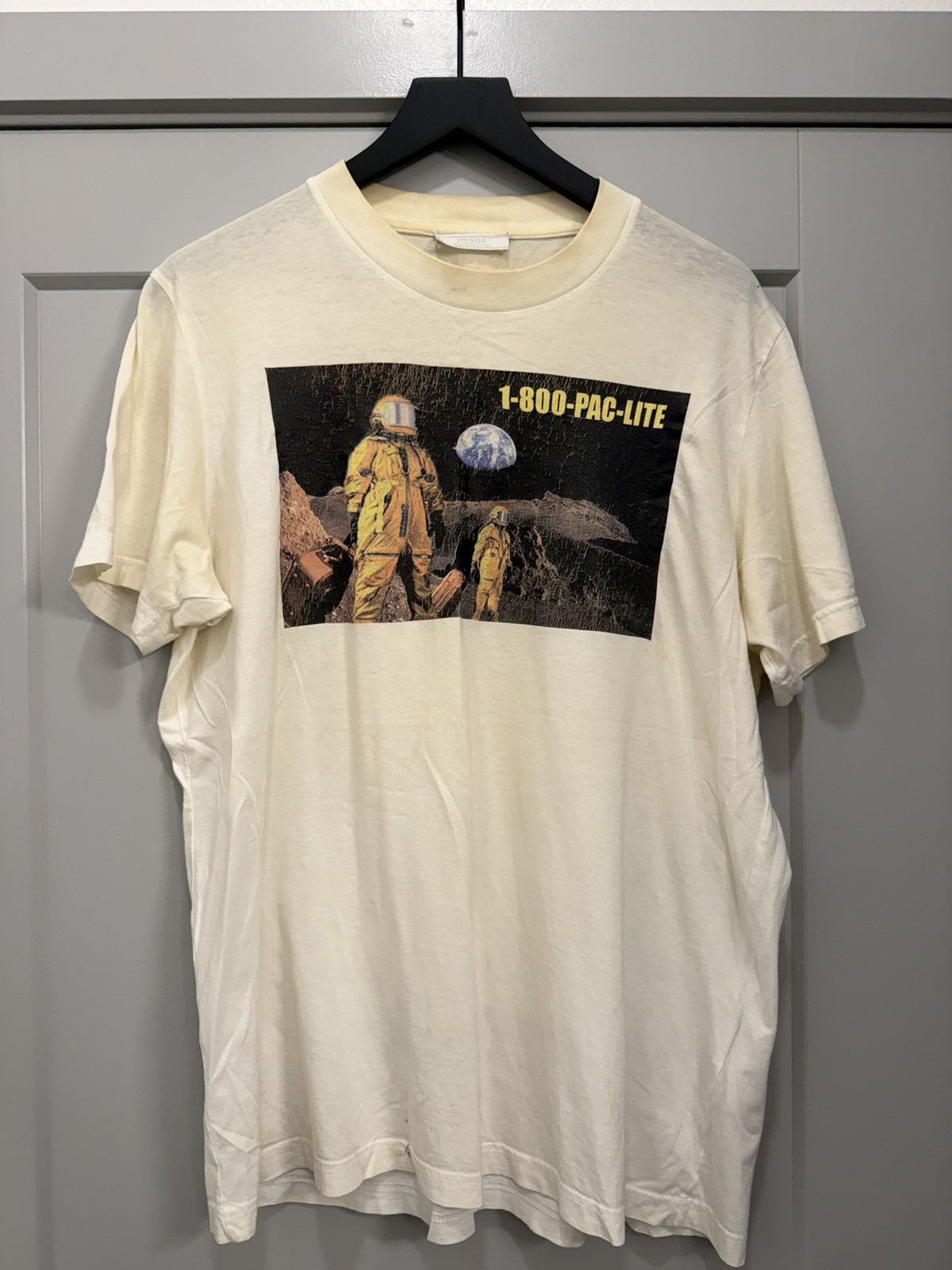 Prada Prada T-shirt Size US L / EU 52-54 / 3 - 2 Thumbnail
