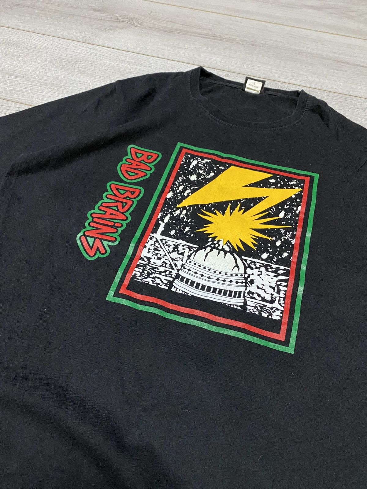 Band Tees Vintage BAD BRAINS band tee hardcore punk Size US L / EU 52-54 / 3 - 2 Thumbnail