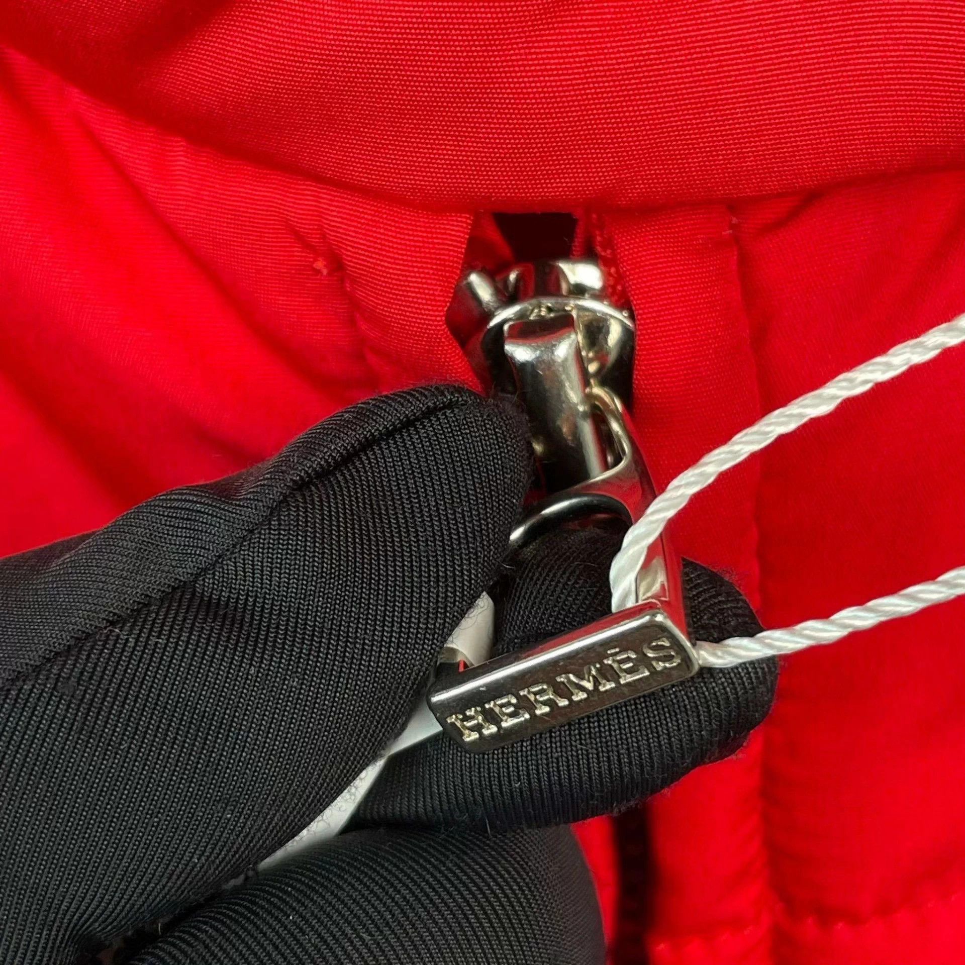 Hermes Hermès Cotton Gilet Red M Size US M / EU 48-50 / 2 - 9 Thumbnail