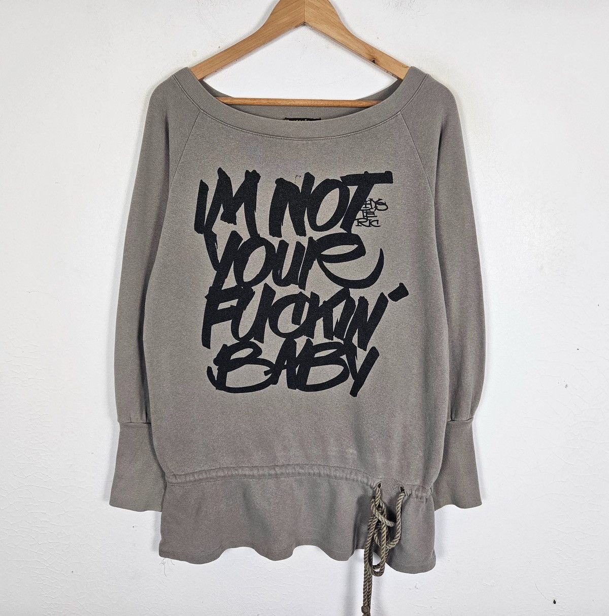 Hysteric Glamour Hysteric Glamour I’m Not Your Fuckin Baby shirt Size M / US 6-8 / IT 42-44 - 2 Thumbnail