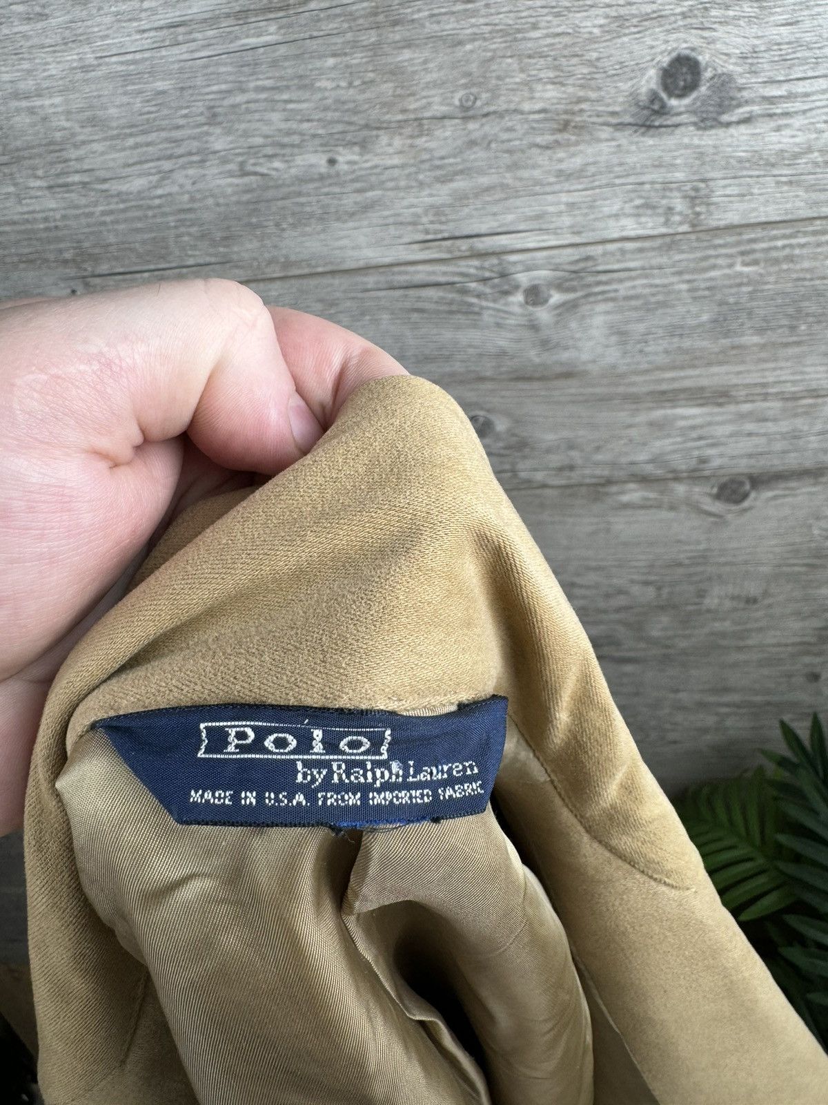 Designer POLO RALPH LAUREN BLAZERS RARE VERY VINTAGE LUXURY SIZE XL Size 52R - 8 Thumbnail