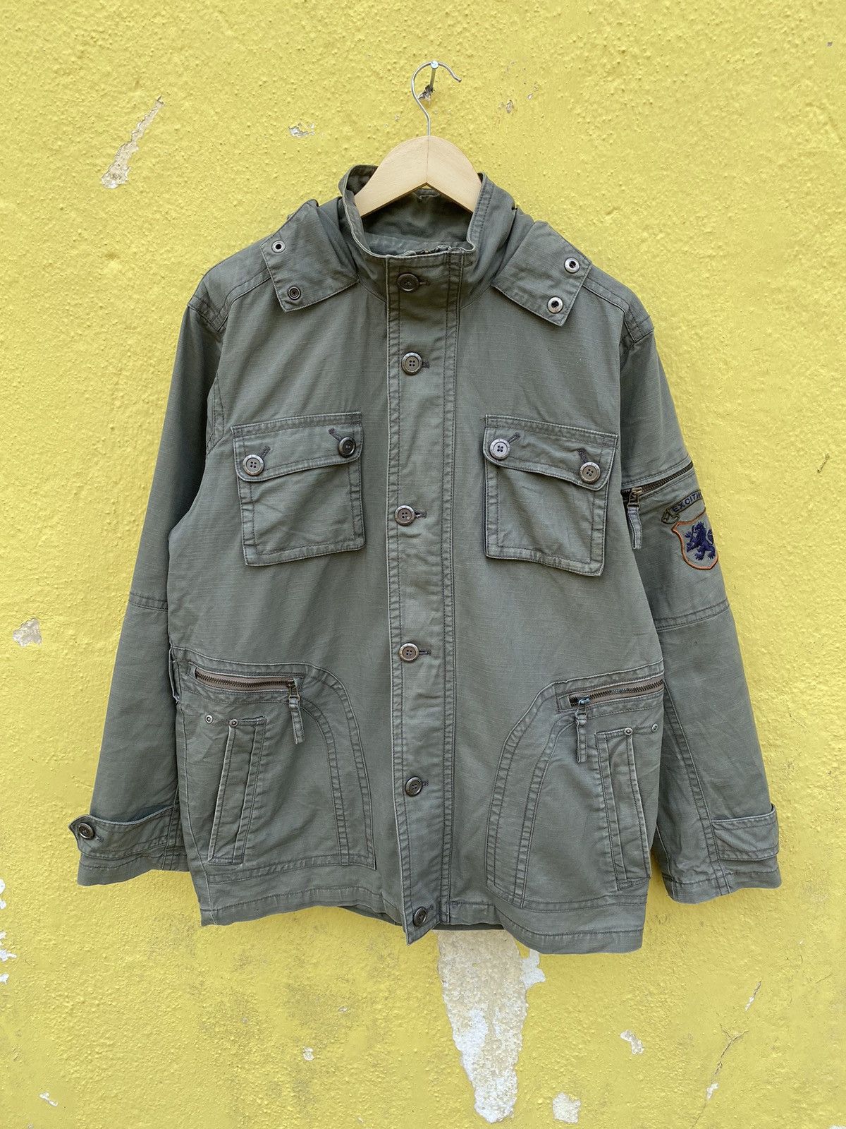 Japanese Brand Clride jeans Multipocket hoodie jacket Size US L / EU 52-54 / 3 - 2 Thumbnail
