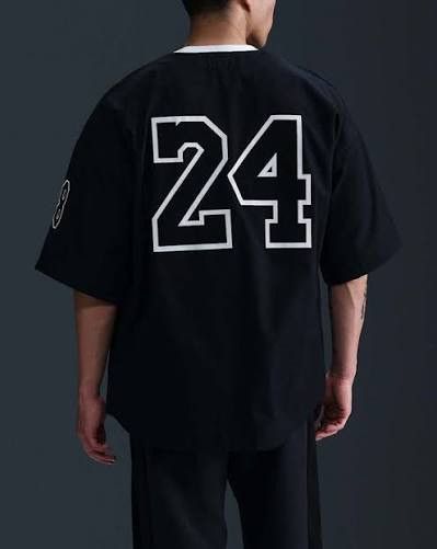 Nike Kobe Mamba Baseball Jersey Black Medium Size US M / EU 48-50 / 2 - 3 Thumbnail