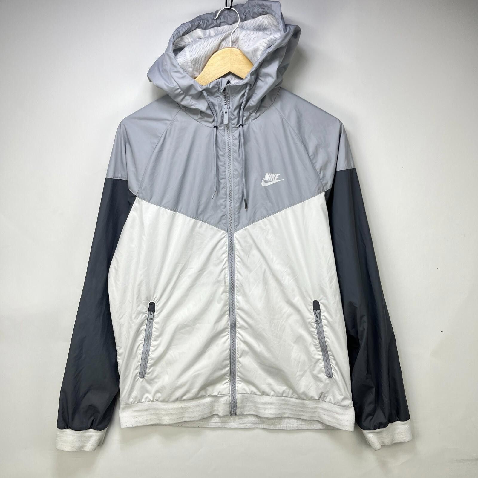 Nike Vintage Nike Y2K Hooded Windbreaker Full Zip Jacket Medium Size US M / EU 48-50 / 2 - 1 Thumbnail