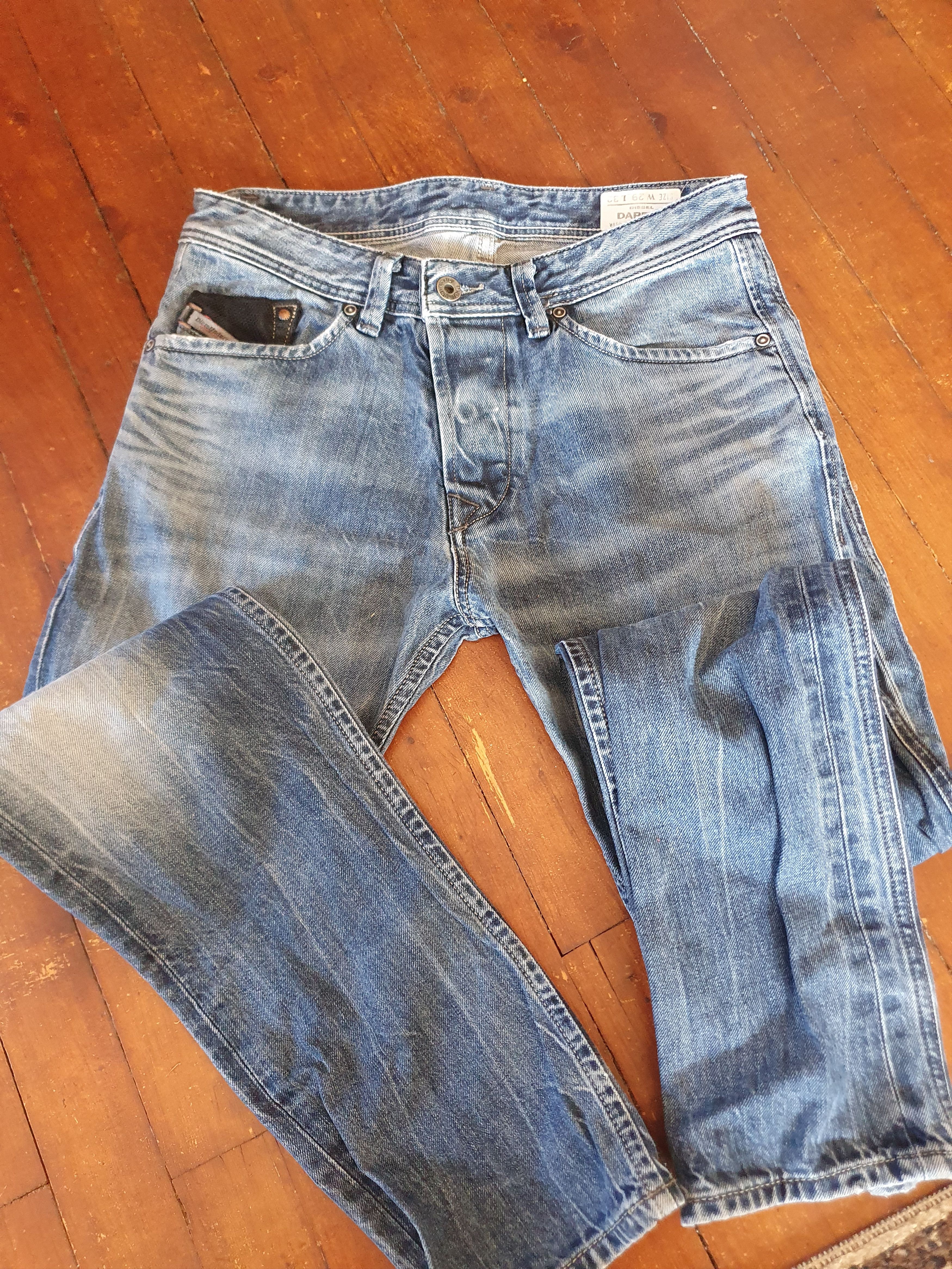 Diesel Diesel Darron Jeans Wash 008M2 sz 29x32 Size US 29 - 5 Thumbnail
