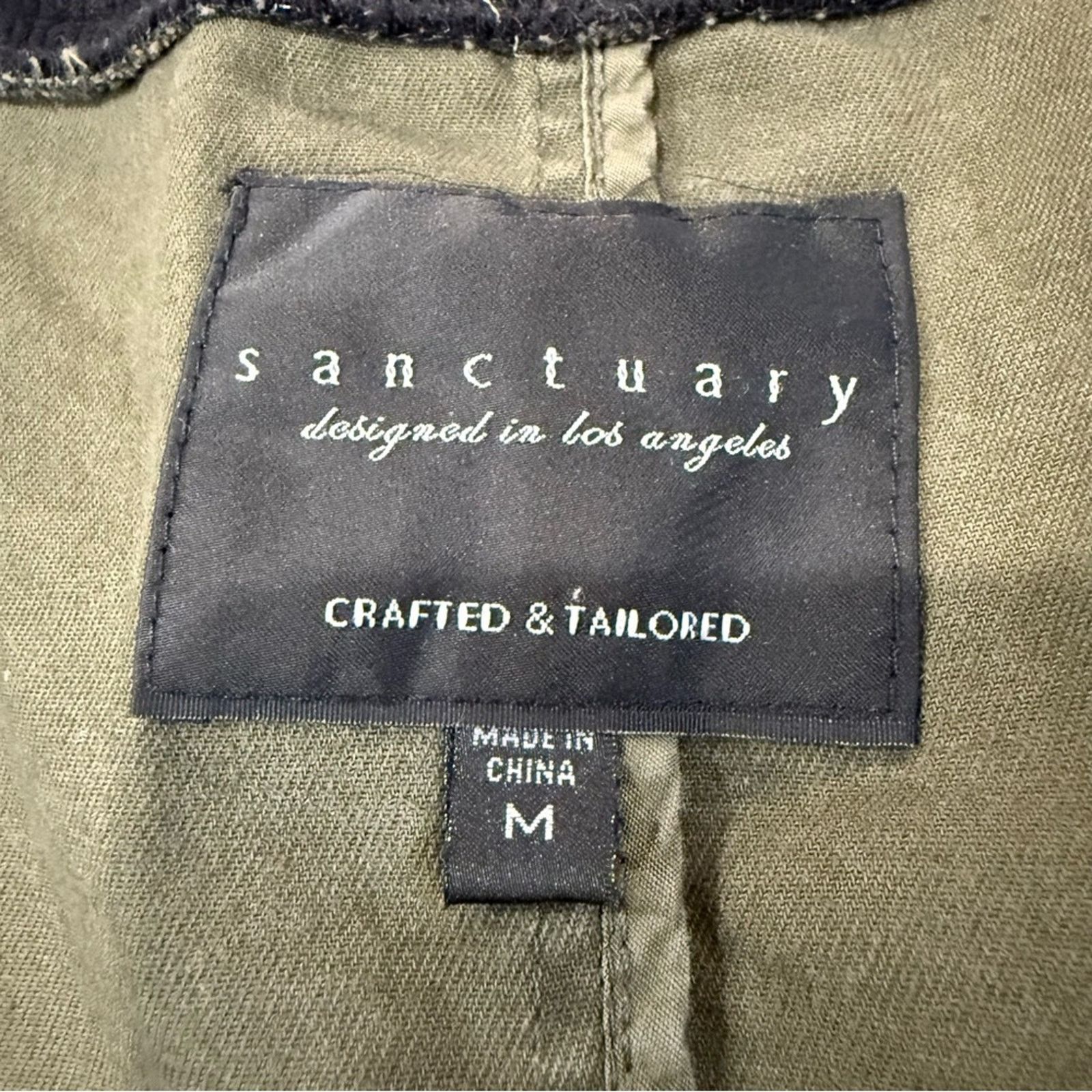 Sanctuary Sanctuary Military Style Camo Bomber Jacket Women’s Medium Size M / US 6-8 / IT 42-44 - 6 Thumbnail