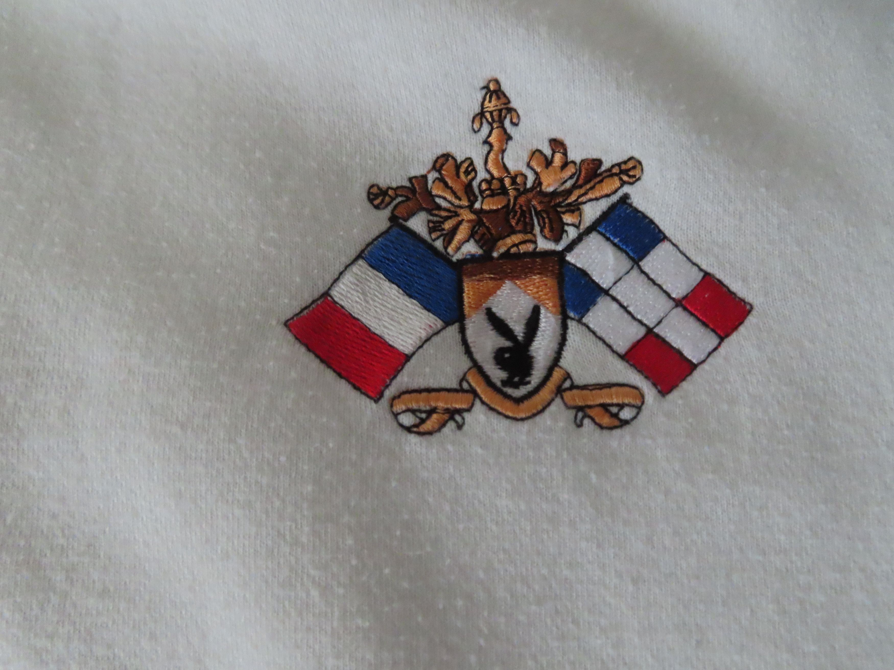 Playboy × Vintage vintage rare 70s 80s playboy sweater embroidered Size US L / EU 52-54 / 3 - 2 Thumbnail