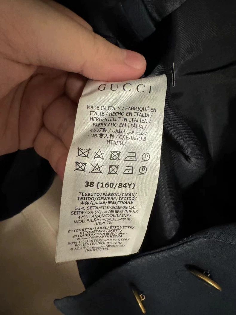 Gucci Gucci Size 38 Suit jacket size 38 2501-Nextarrow Size XS / US 0-2 / IT 36-38 - 5 Thumbnail
