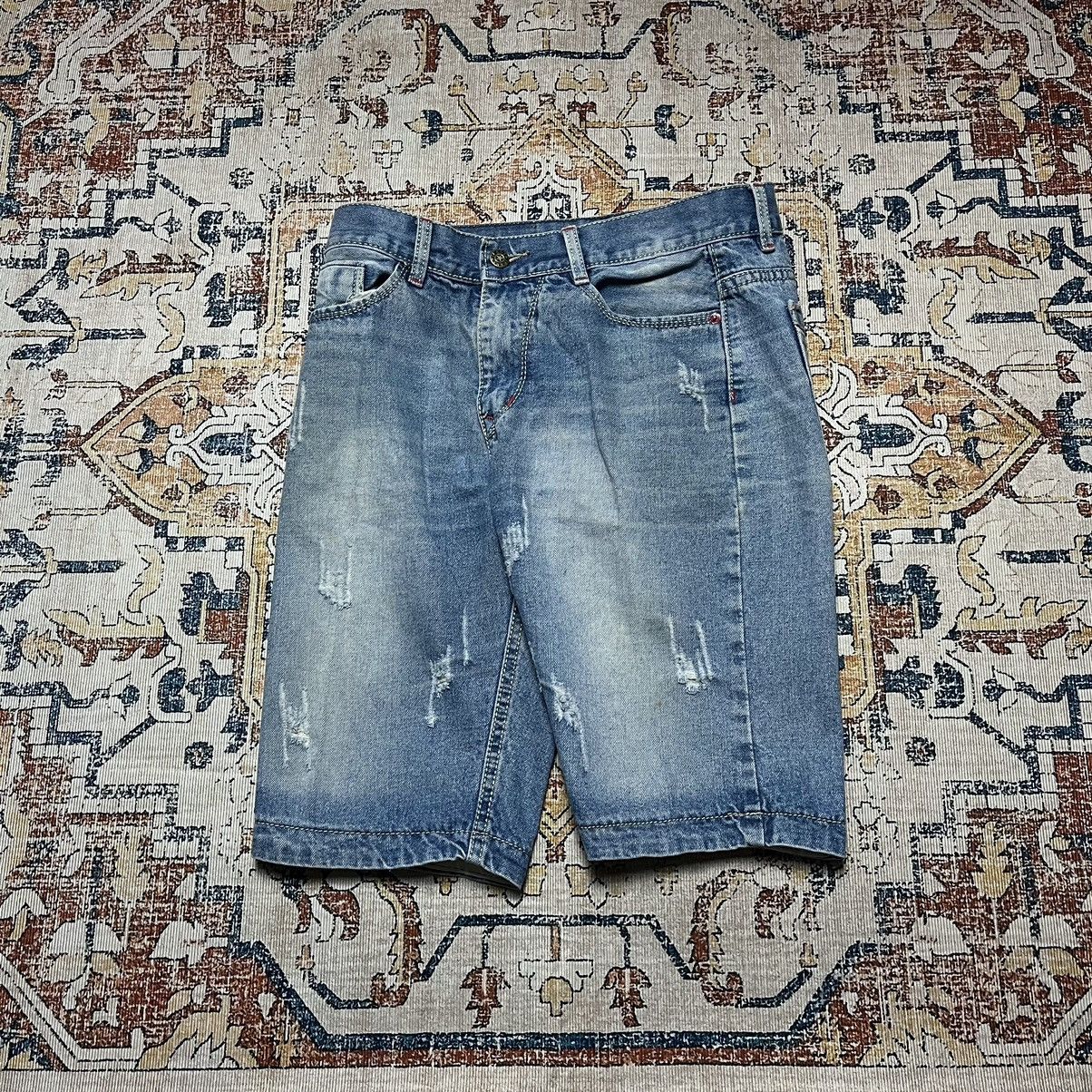 Japanese Brand × Vintage Vintage Japanese Brand TVT Style Distressed Jeans Size US 32 / EU 48 - 1 Thumbnail