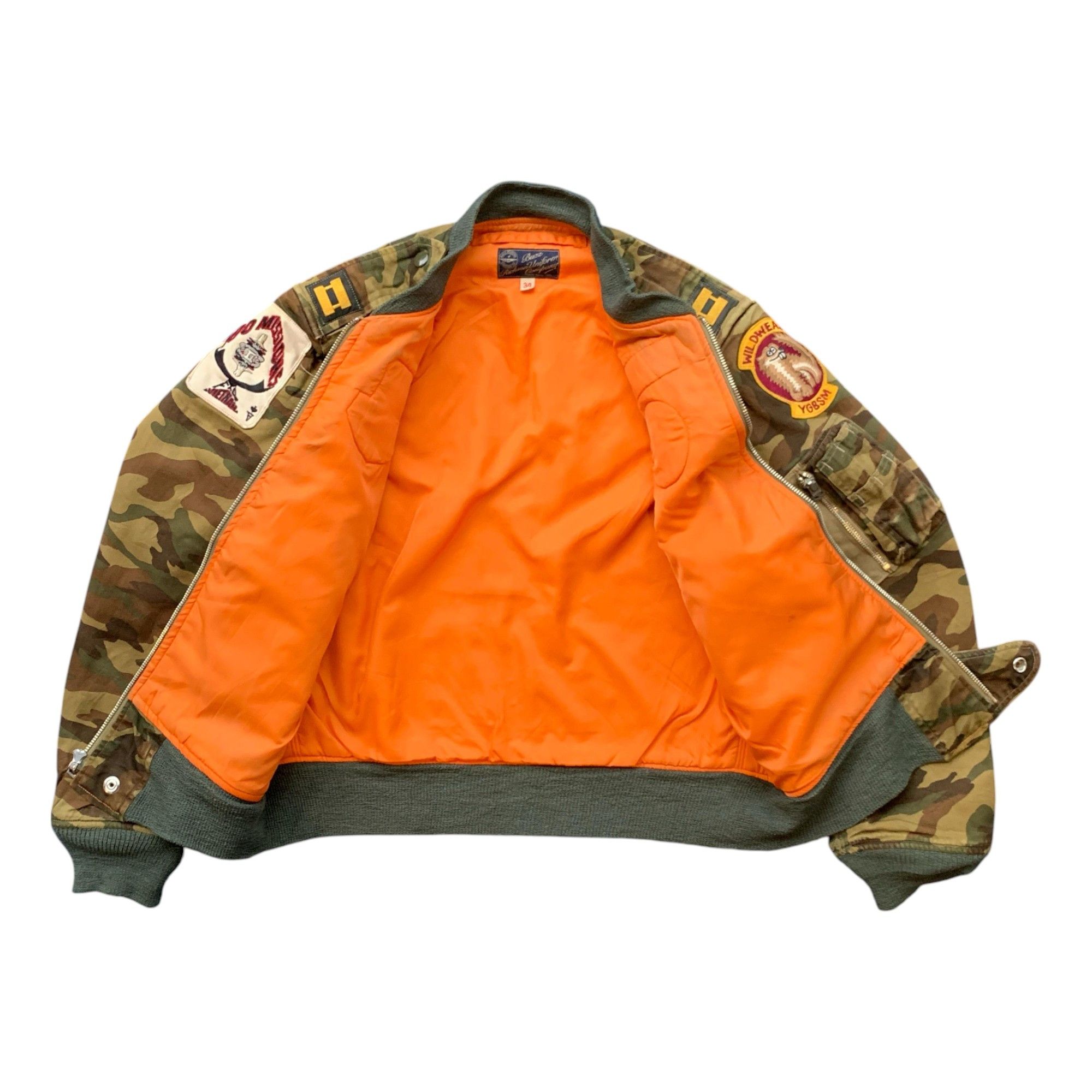 Buzz Rickson's × Toyo Enterprises BUZZ RICKSONS L2B flight camouflage USAF ma1 b15 a2 bomber Size US S / EU 44-46 / 1 - 3 Thumbnail