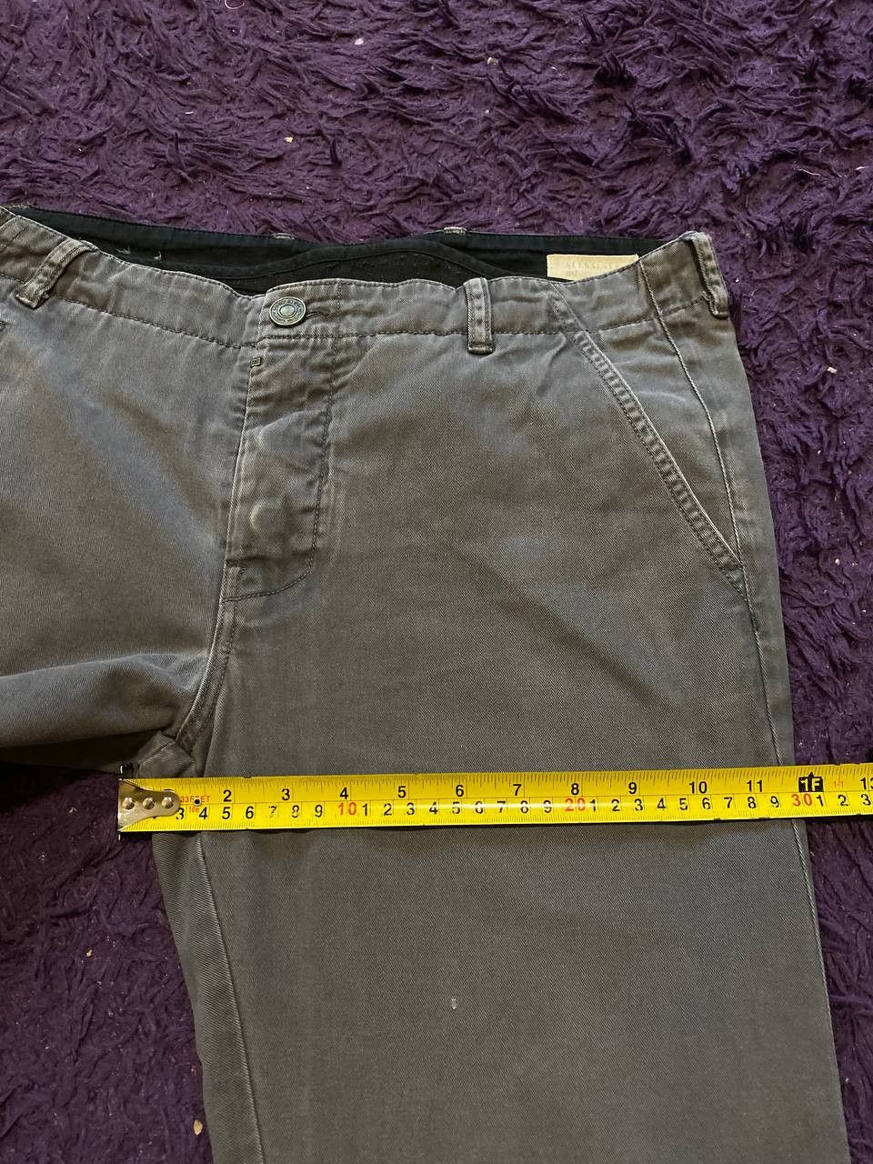 Allsaints Vintage jeans Y2K Allsaints gray streetwear Size US 32 / EU 48 - 10 Thumbnail