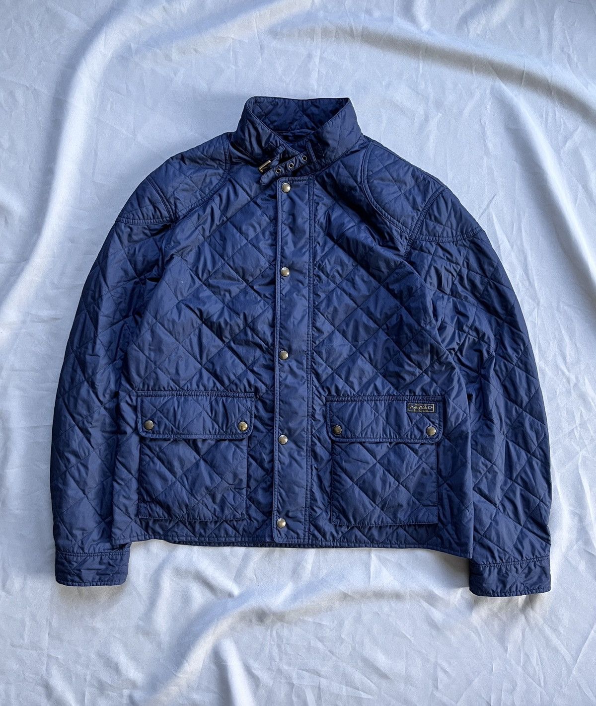 Polo Ralph Lauren PRL Blue Quilted Light Jacket Size US XL / EU 56 / 4 - 1 Thumbnail