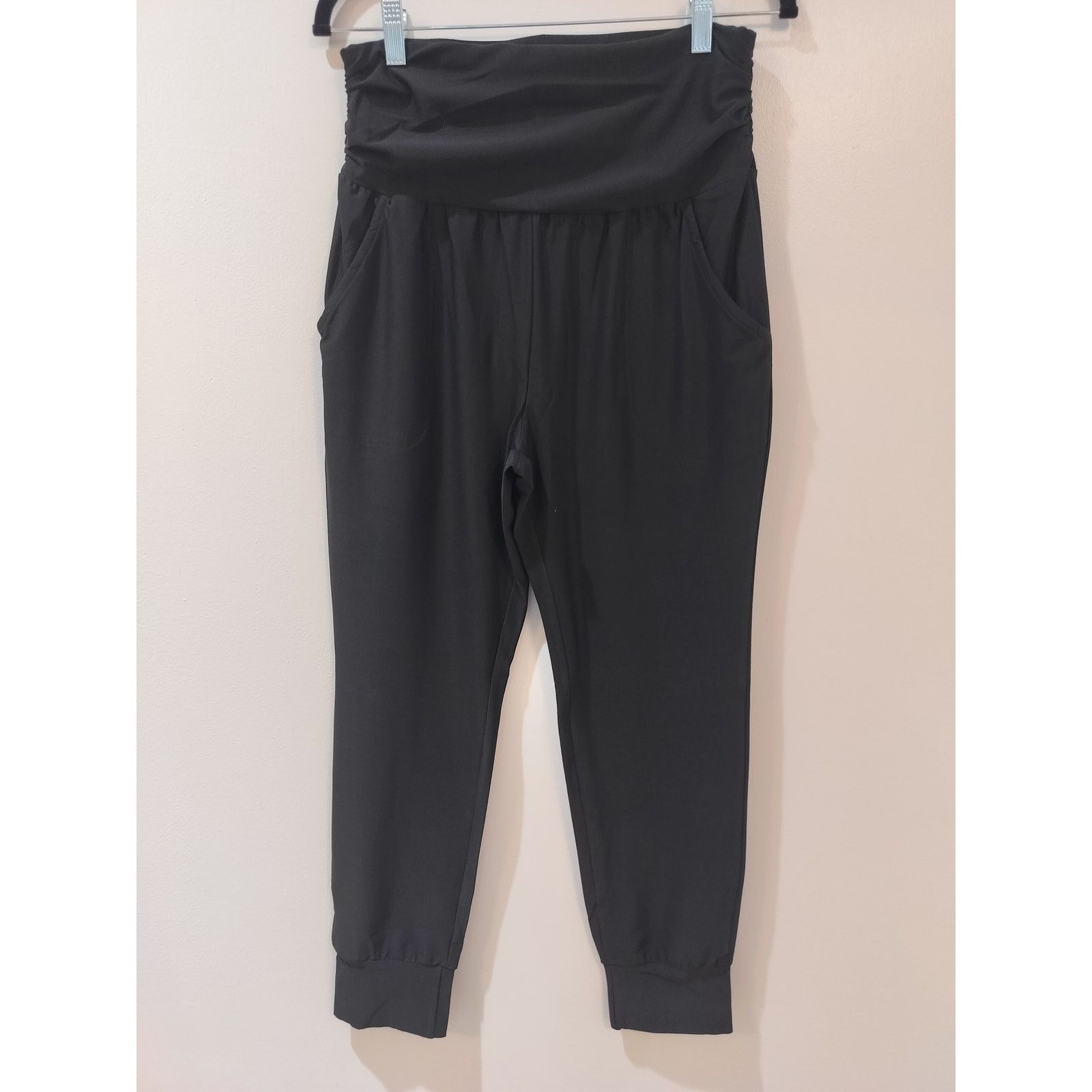 Other Dreamkue Black High Waisted Jogger Pants XL Active Wear Size 30" / US 8 / IT 44 - 1 Thumbnail