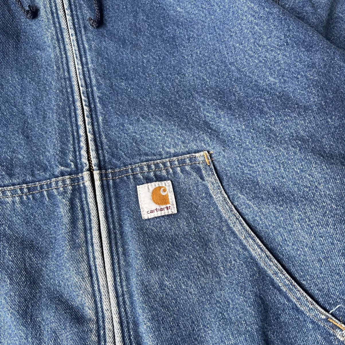 Carhartt DENIM CARHARTT ACTIVE JACKET Size US L / EU 52-54 / 3 - 4 Thumbnail