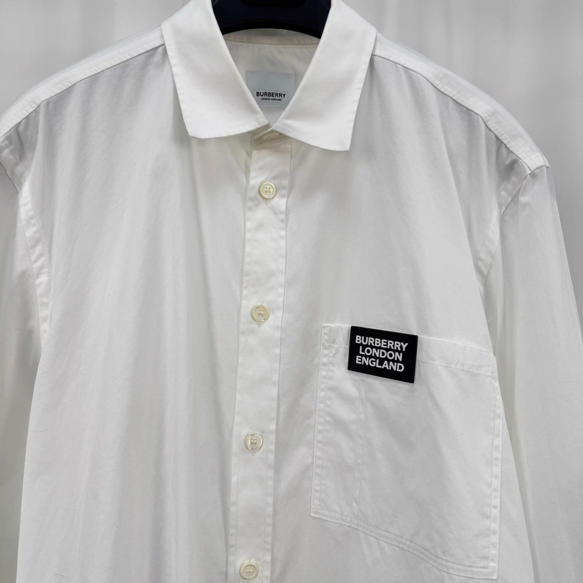 Burberry Burberry Logo LS Shirt L 98 New Size US L / EU 52-54 / 3 - 3 Thumbnail
