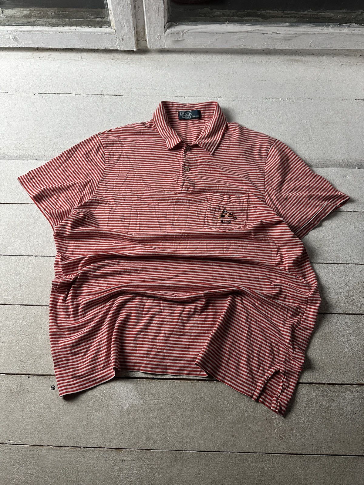 Polo Ralph Lauren 🚨VNTG RALPH LAUREN POLO LINED MARINA LUXURY OLD MONEY Size US XXL / EU 58 / 5 - 1 Thumbnail