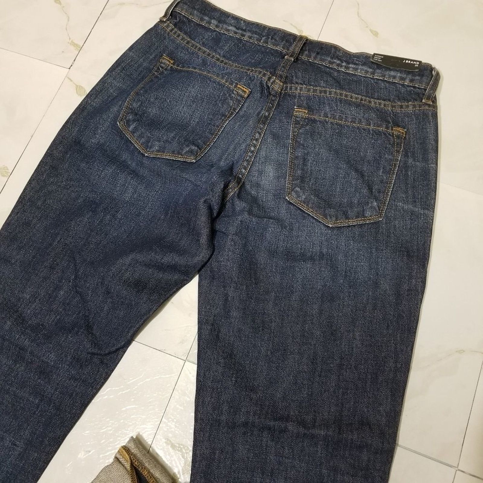 J Brand J Brand Logan Cuffed Jeans Hung Up NWT Size 26" / US 2 / IT 38 - 8 Thumbnail
