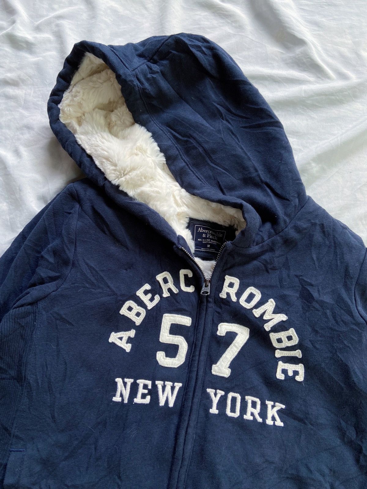 Abercrombie & Fitch ABERCOMBIE SHERPA ZIP HOODIE Size US M / EU 48-50 / 2 - 8 Thumbnail