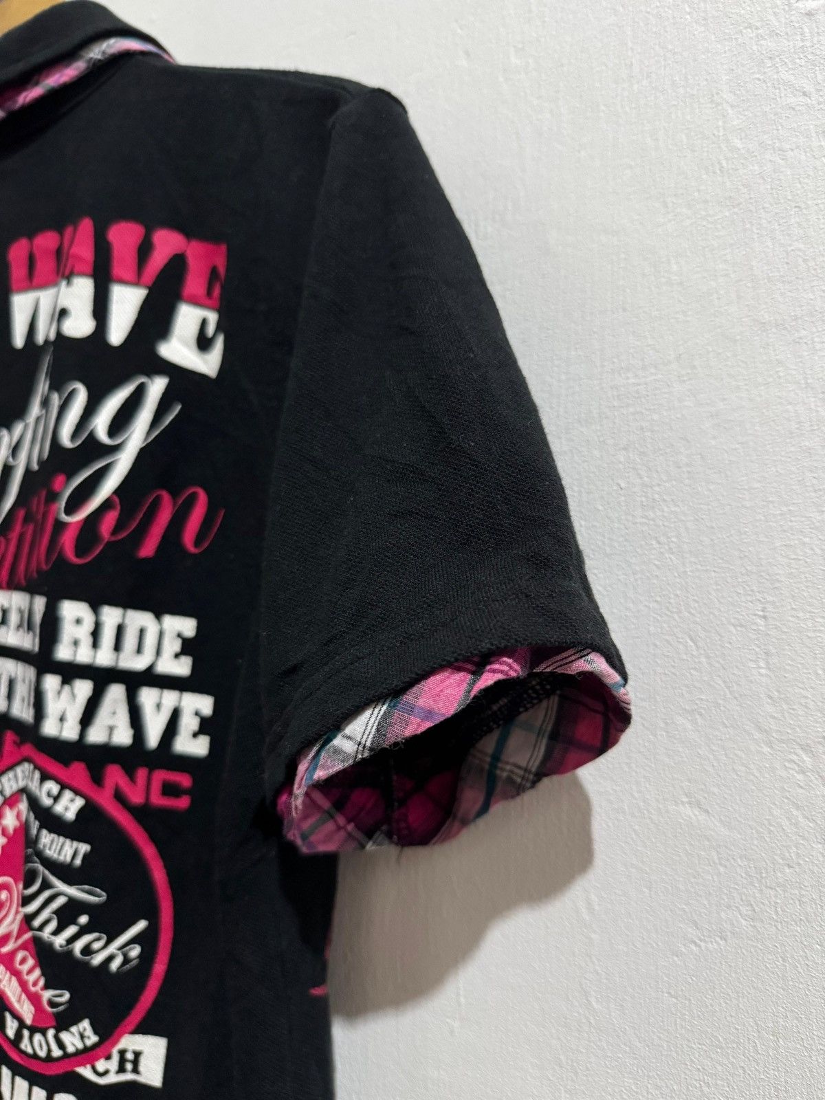 Hysteric Glamour Y2k We surf double layer ifsixwasnine polo tshirt Size US L / EU 52-54 / 3 - 6 Thumbnail