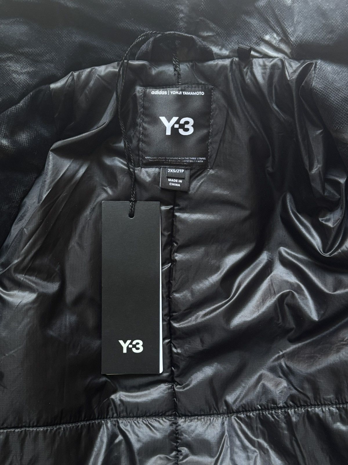 Y-3 × Yohji Yamamoto Y-3 Adidas Yohji Yamamoto padded coat Size XXS / US 00 / IT 34 - 3 Thumbnail