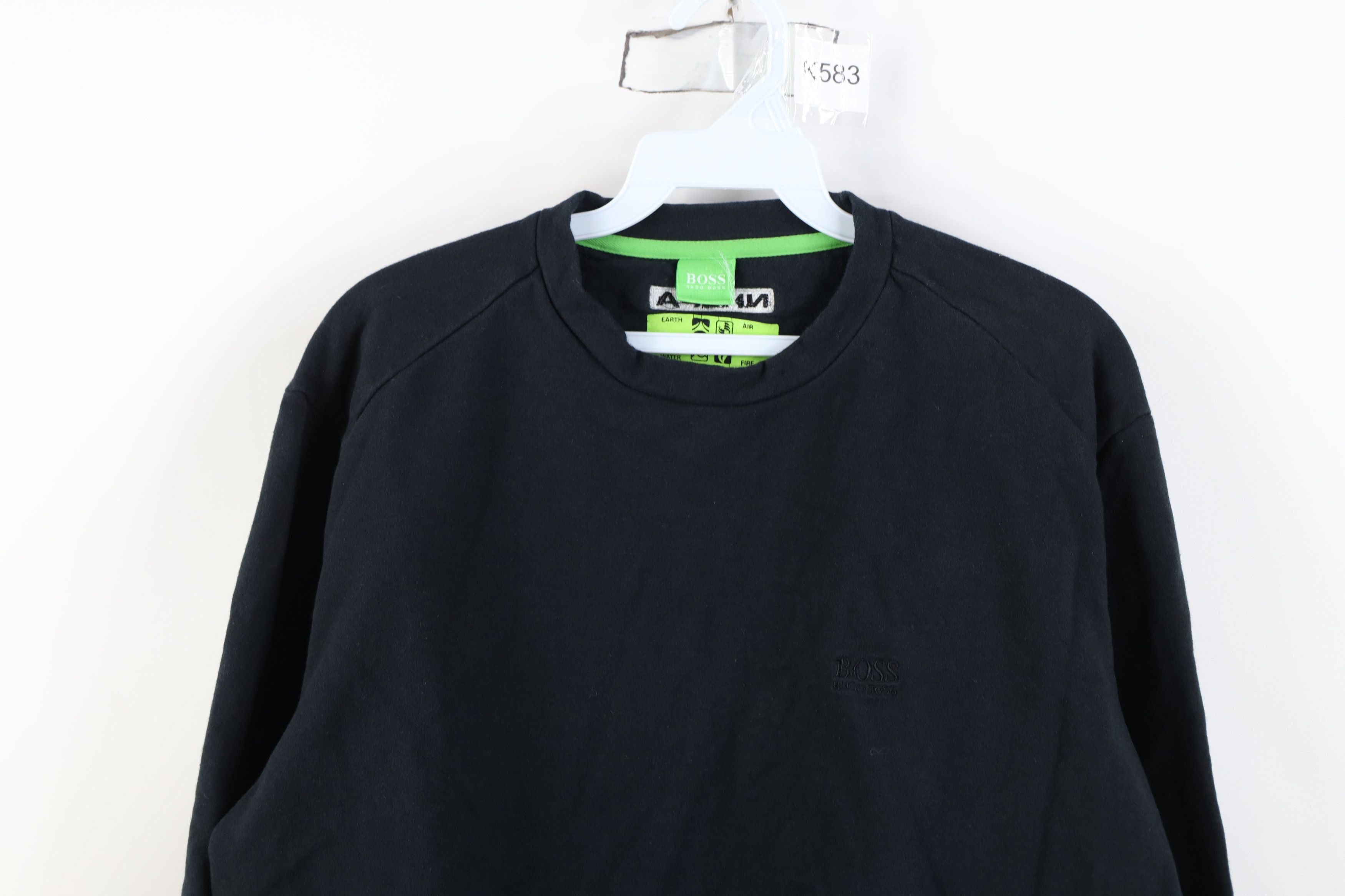 Hugo Boss Hugo Boss x NHLPA NHL Hockey Player Issue Sweatshirt Black Size US XL / EU 56 / 4 - 2 Thumbnail