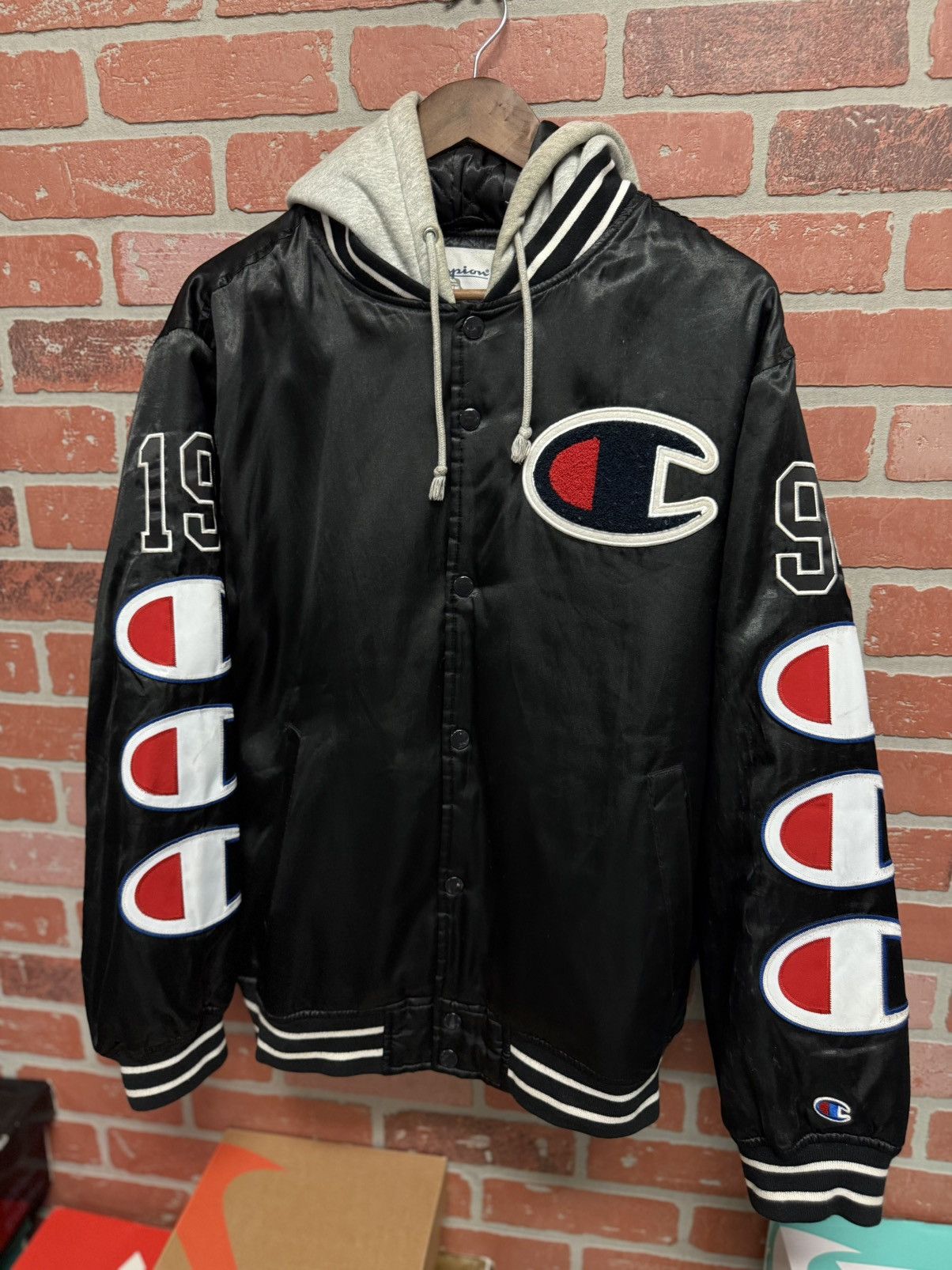 Champion × Supreme Supreme Champion Jacket RARE Size M Clean Condition Size US M / EU 48-50 / 2 - 4 Thumbnail