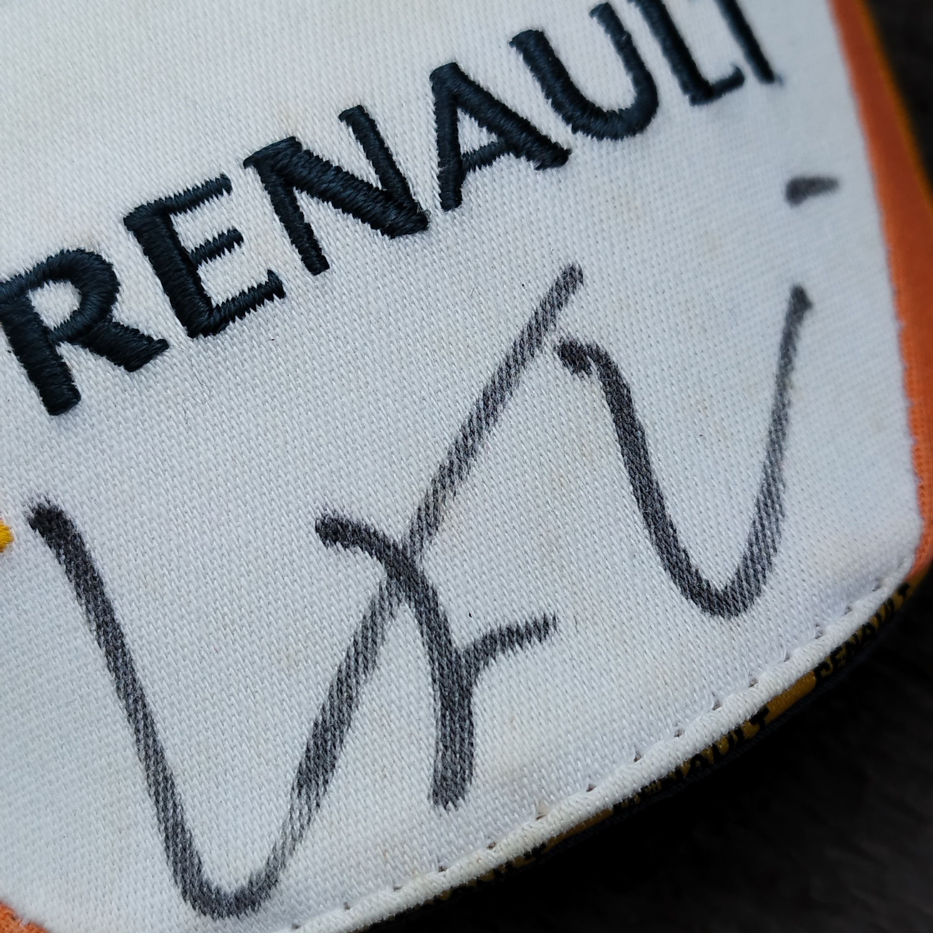 Formula 1 ING Renault F1 Team Signed by Lucas Di Grassi Cap Size ONE SIZE - 6 Thumbnail