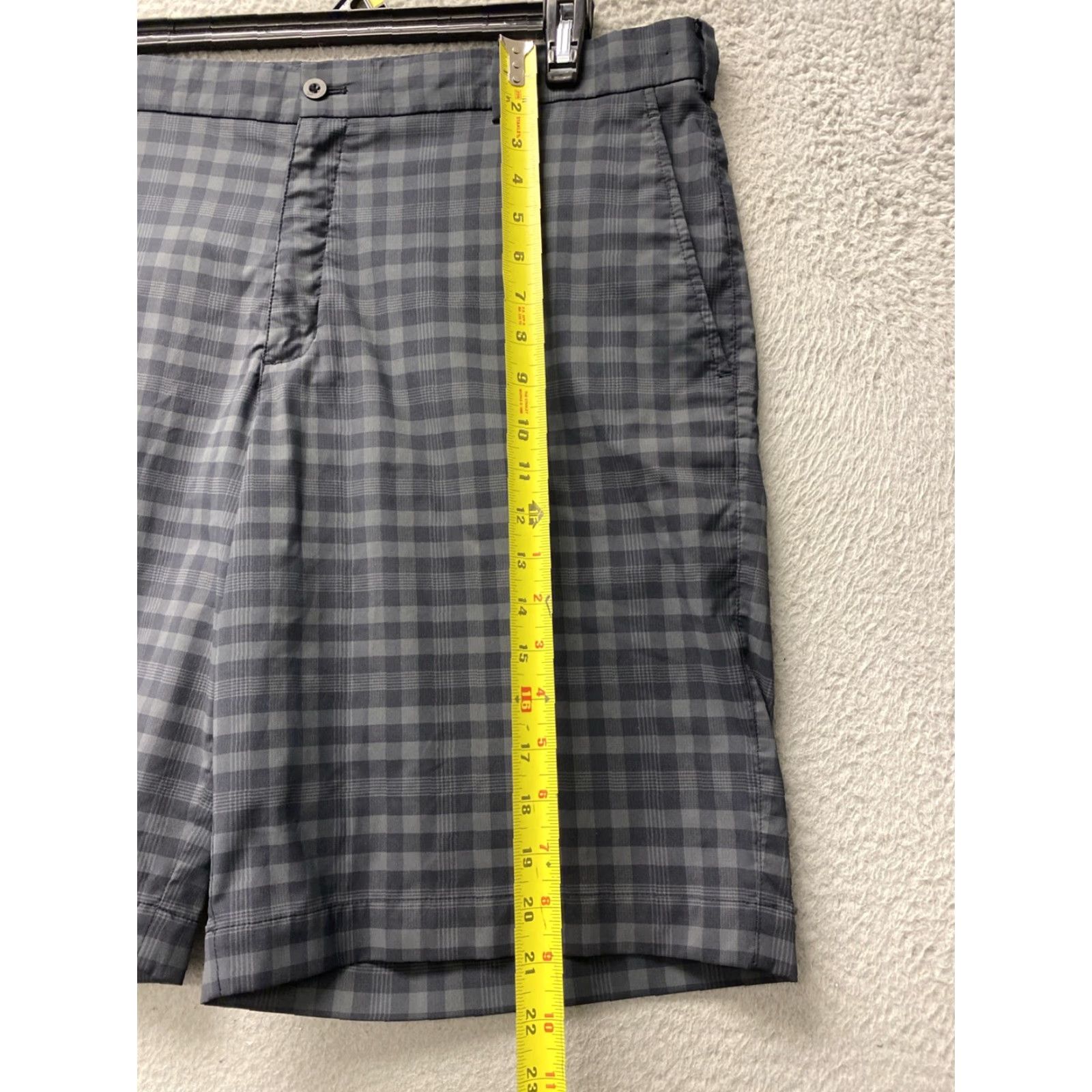 Nike Nike Dri-Fit Golf Shorts Men 38 Dark Gray Elastic Waist Button Closure Breathable Moisture Wicking Athletic Activewear Shorts Size US 38 / EU 54 - 5 Thumbnail