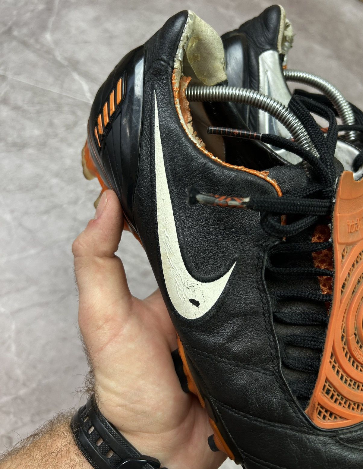 Nike × Vintage Nike Total 90 Football Boots - 2009 Edition, US 10 Size 44 Size US 11 / EU 44 - 8 Thumbnail