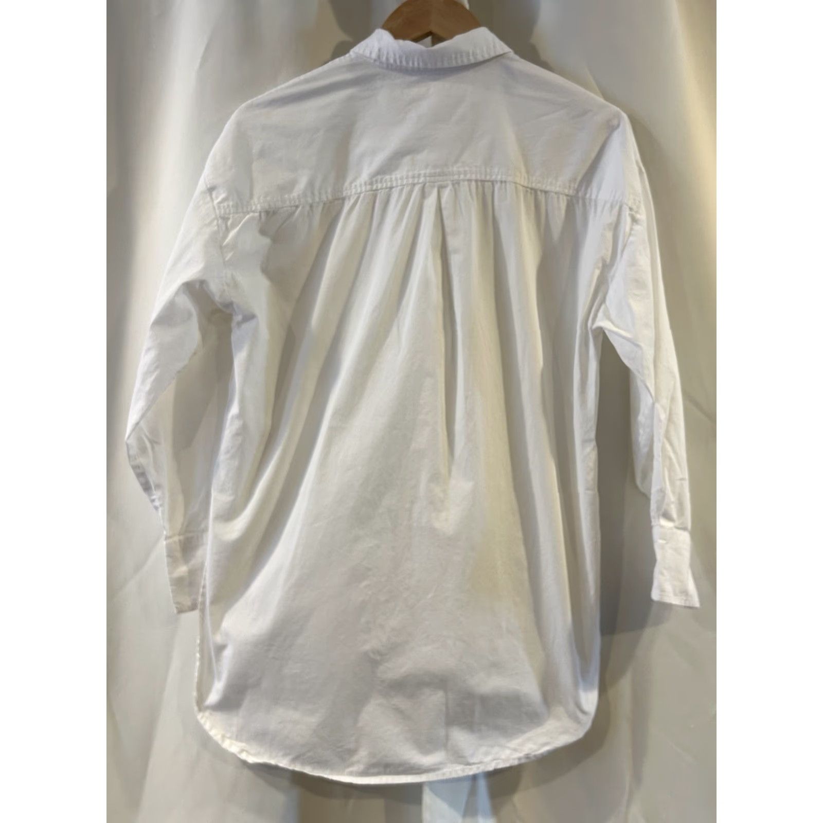 Anthropologie Anthropologie Maeve Womens The Bennet Linen Blend Oversized Button Down Shirt XS Size XS / US 0-2 / IT 36-38 - 3 Thumbnail