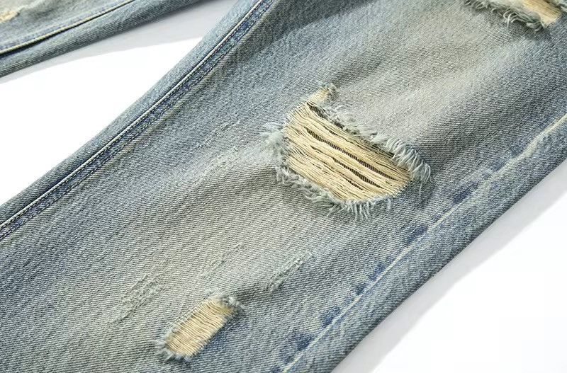 Other Ripped Hollow Boot Cut Jeans Size US 31 - 8 Thumbnail