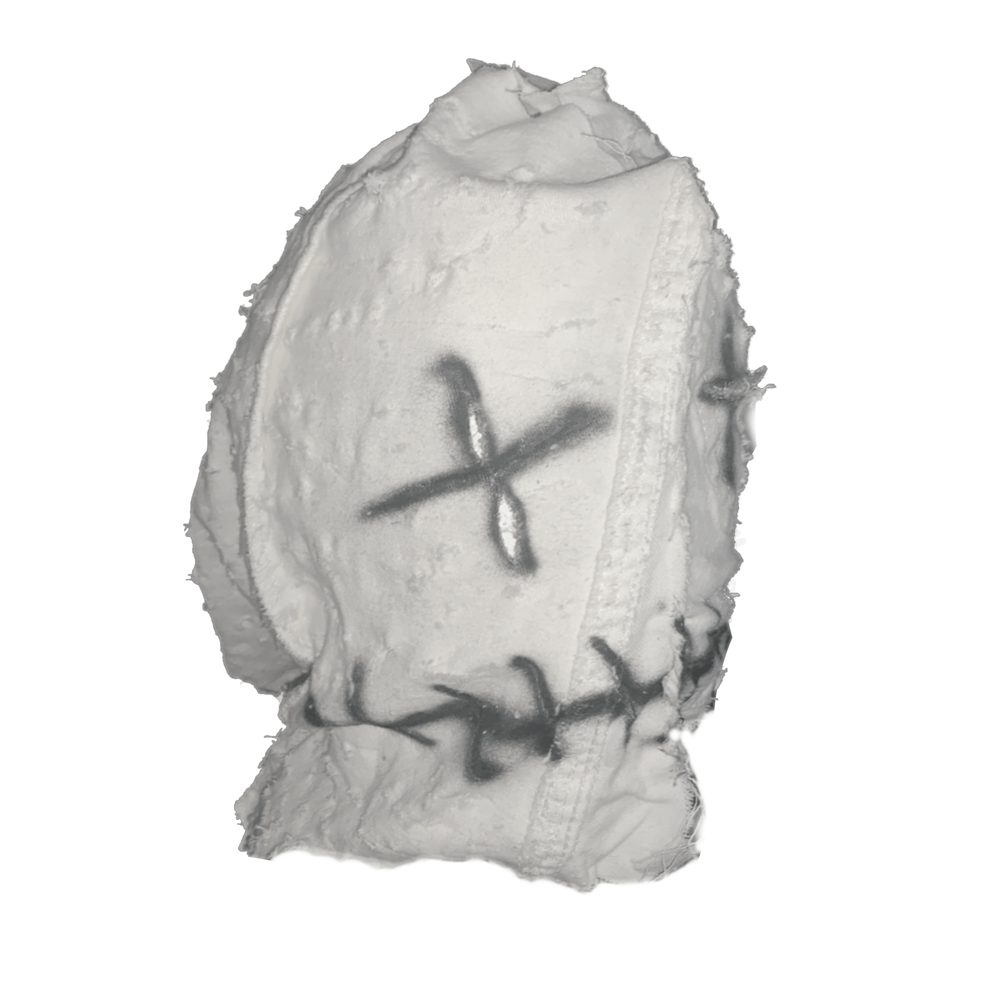 GOTHBOICLIQUE × Youths In Balaclava 1OF1 Distressed PHANTOM Balaclava Size ONE SIZE - 3 Thumbnail