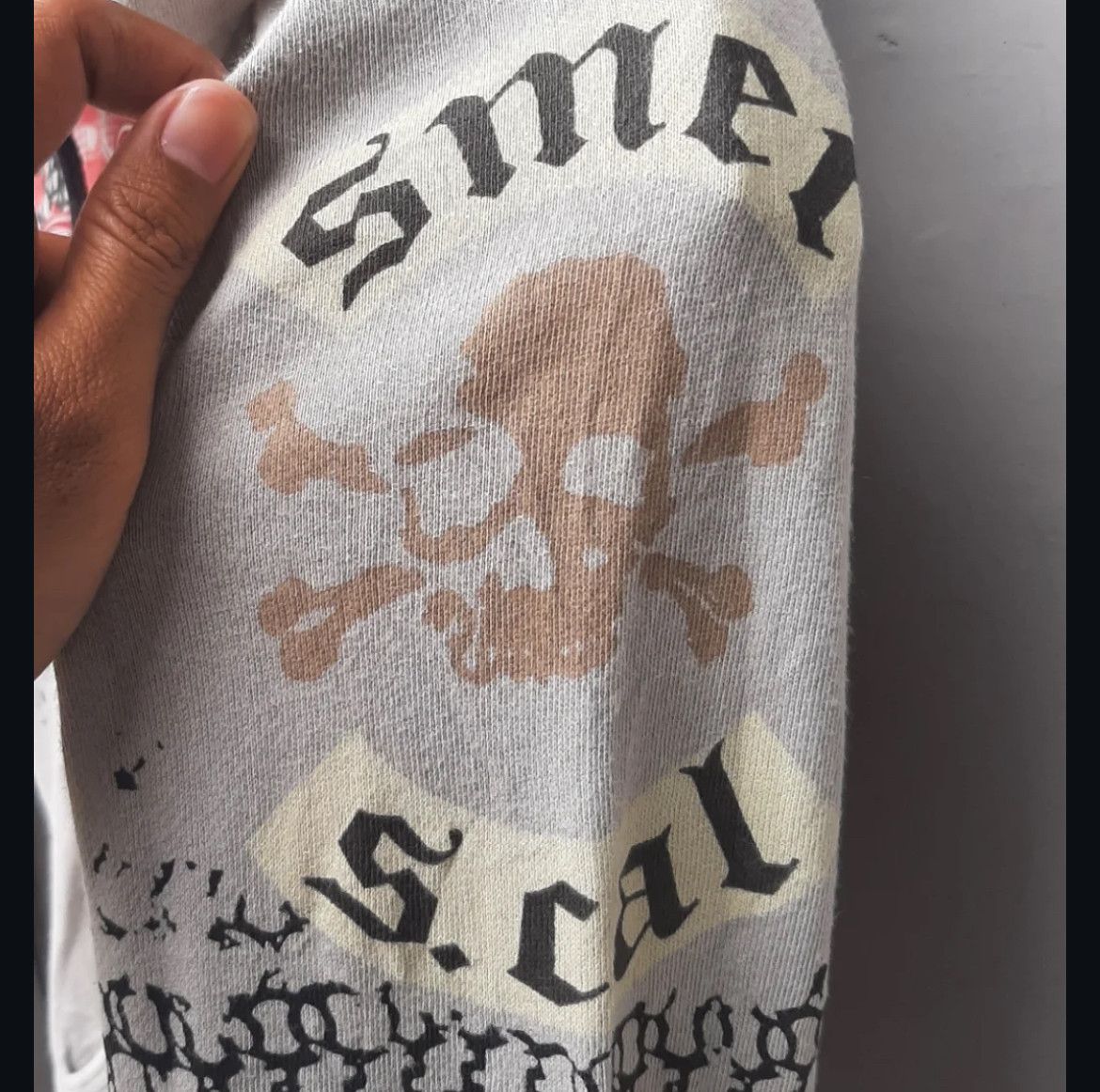 Japanese Brand 2000s Smet Christian Audigier Skull Poem Zip Hoddie y2k Lgb Size US S / EU 44-46 / 1 - 5 Thumbnail
