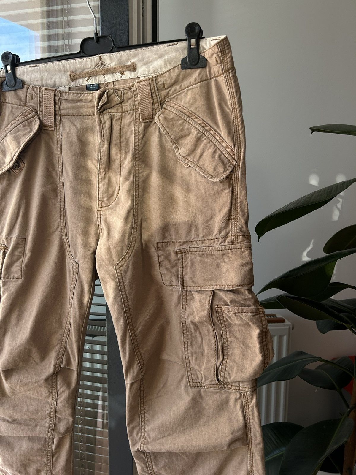 Ralph Lauren × Vintage Ralph Lauren Utility Cargo Pants Y2K Vintage Size US 34 / EU 50 - 6 Thumbnail